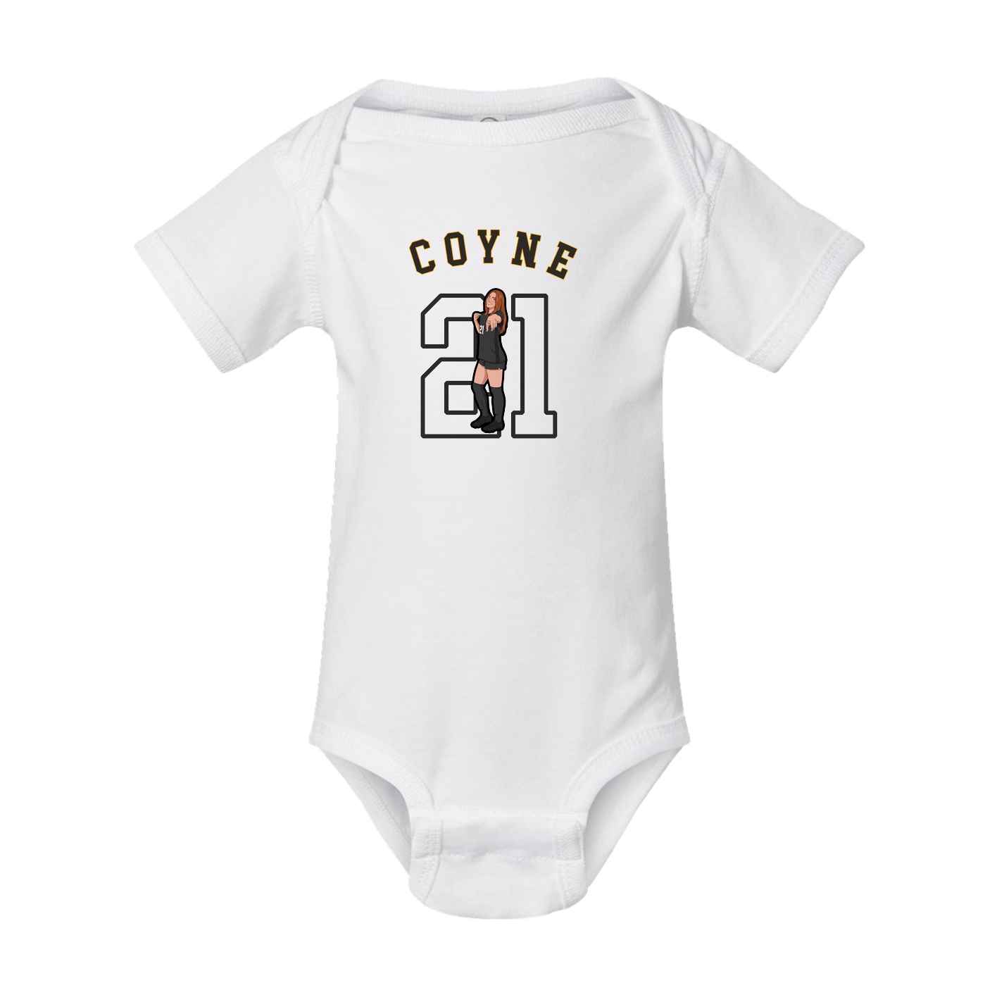 Baby Onesie — Shirsey Arch in White