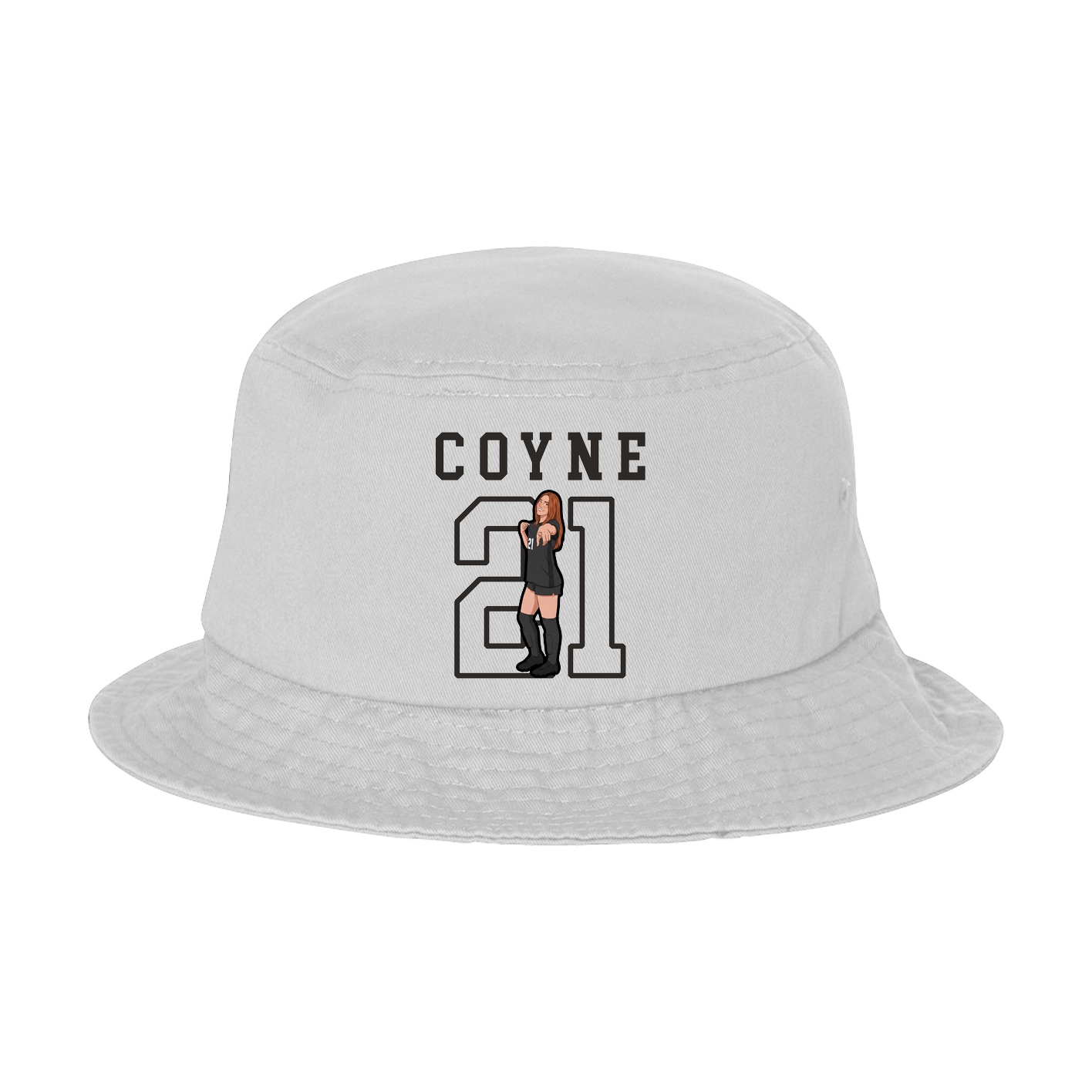 Bucket Cap — Shirsey in White