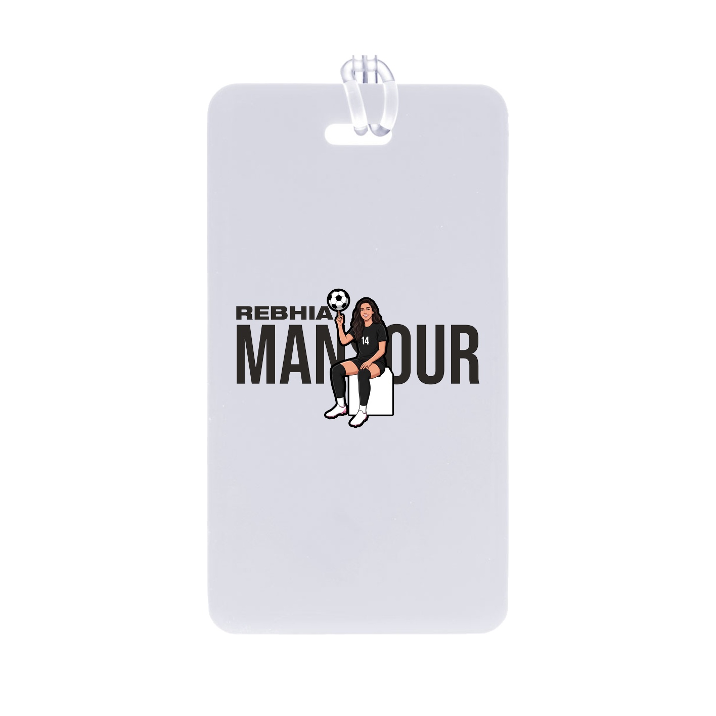 Bag Tag — Player Name in Classic
