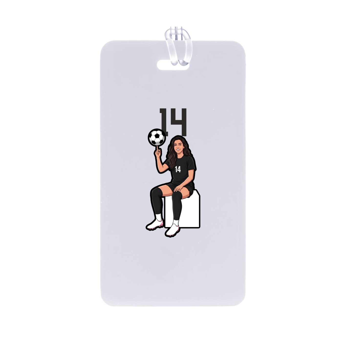 Bag Tag — Number Top in Classic