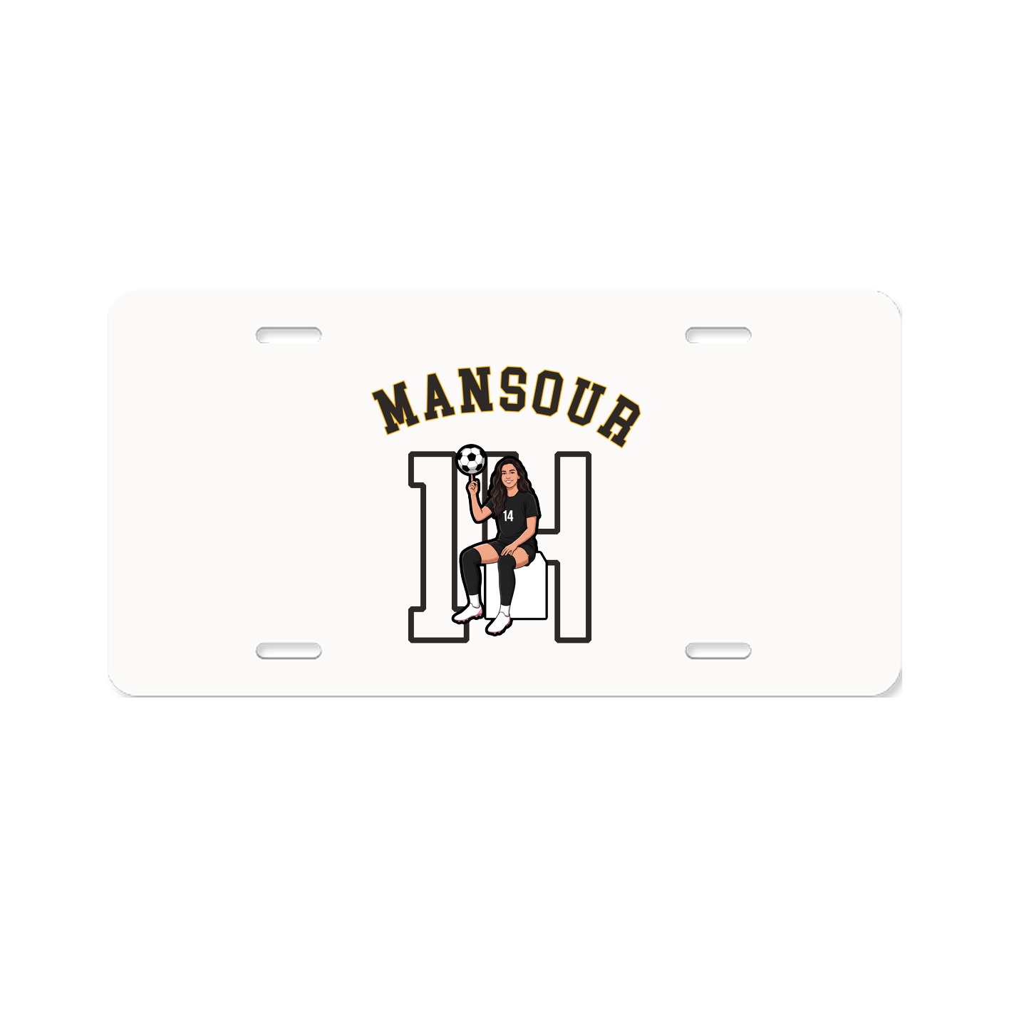 License Plate — Shirsey Arch in Classic