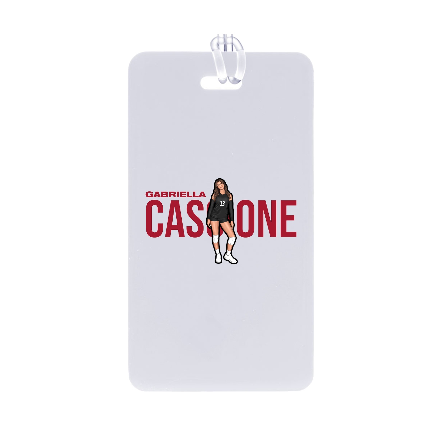 Bag Tag — Player Name in Classic