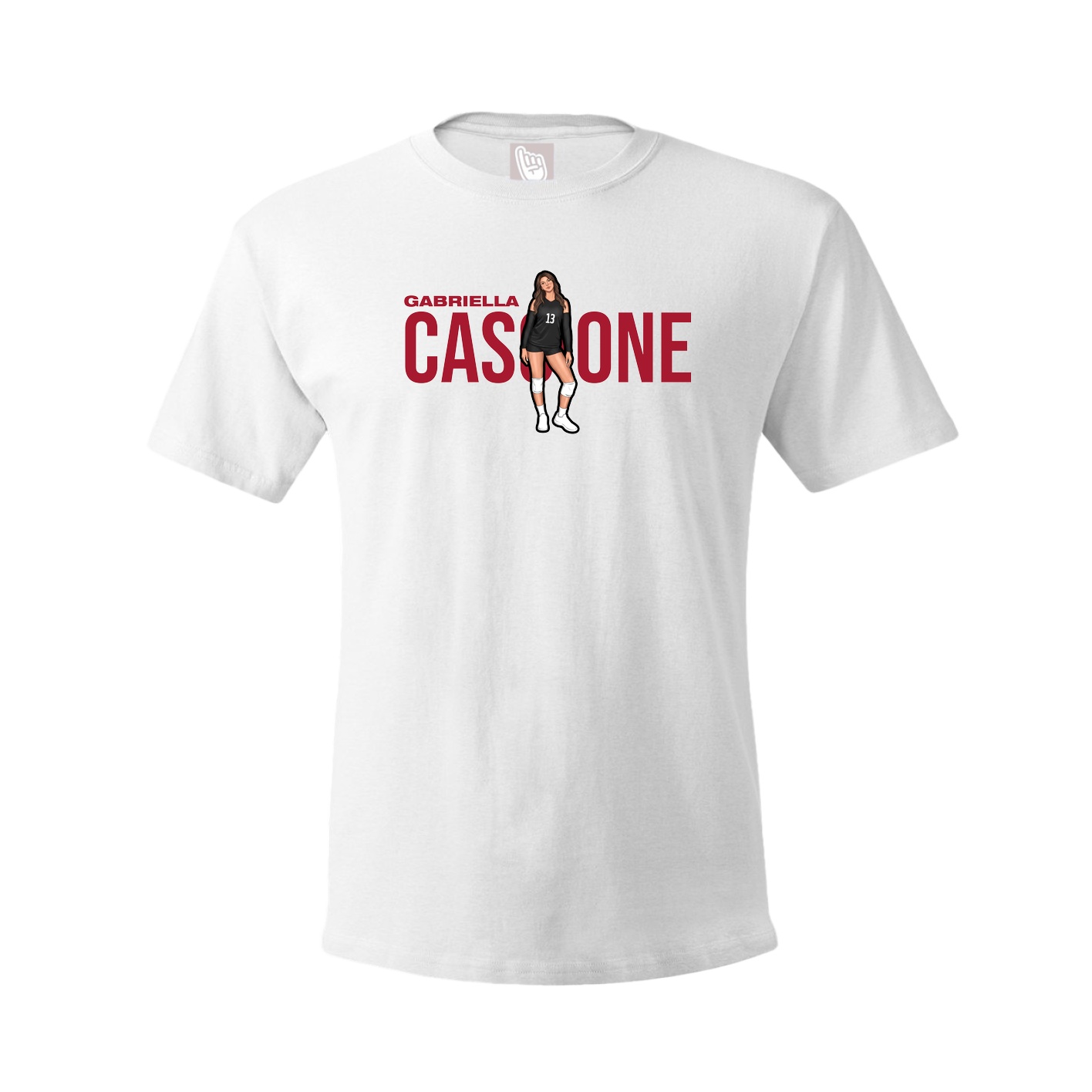 Tee — Player Name in White