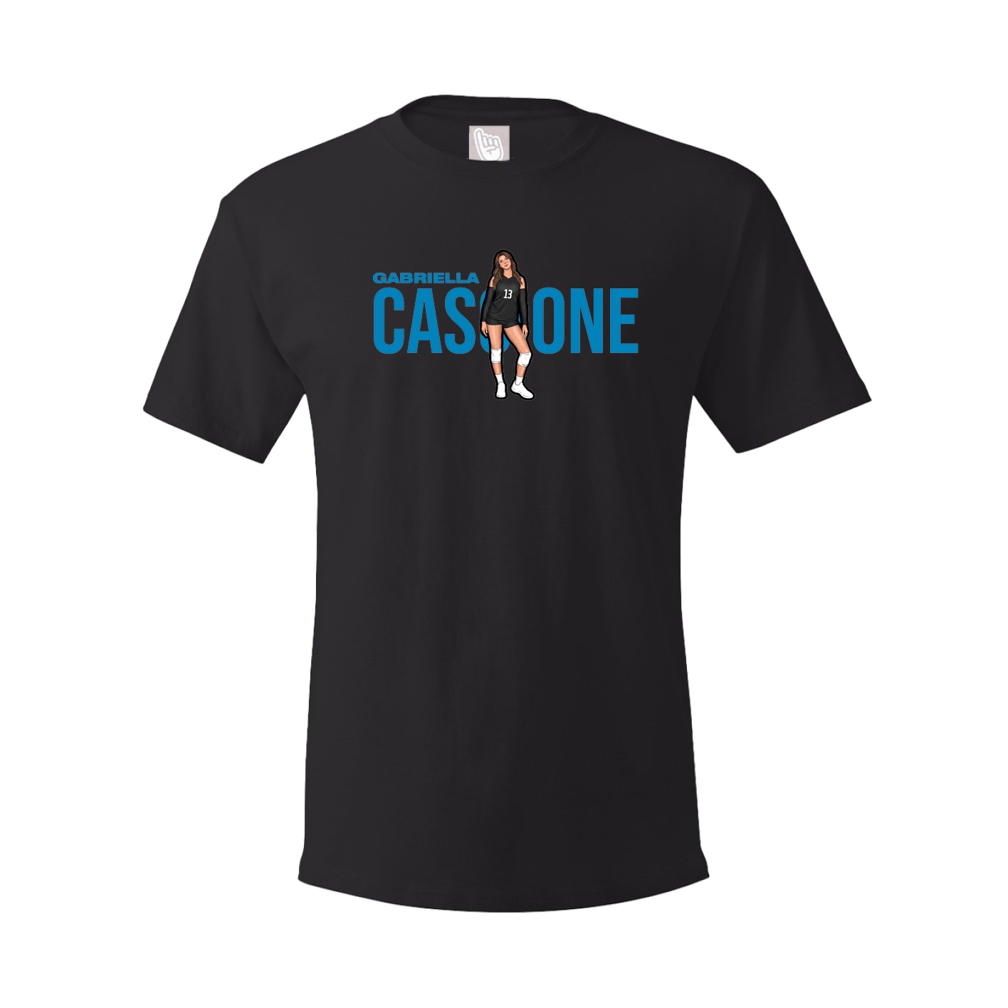Youth Tee — Player Name in Black