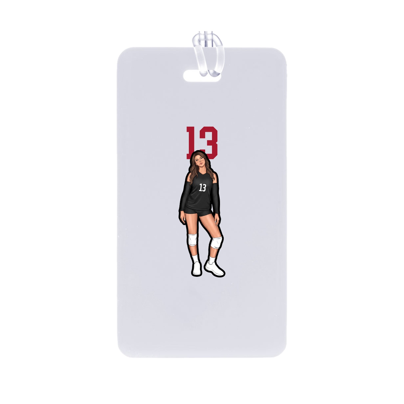 Bag Tag — Number Top in Classic