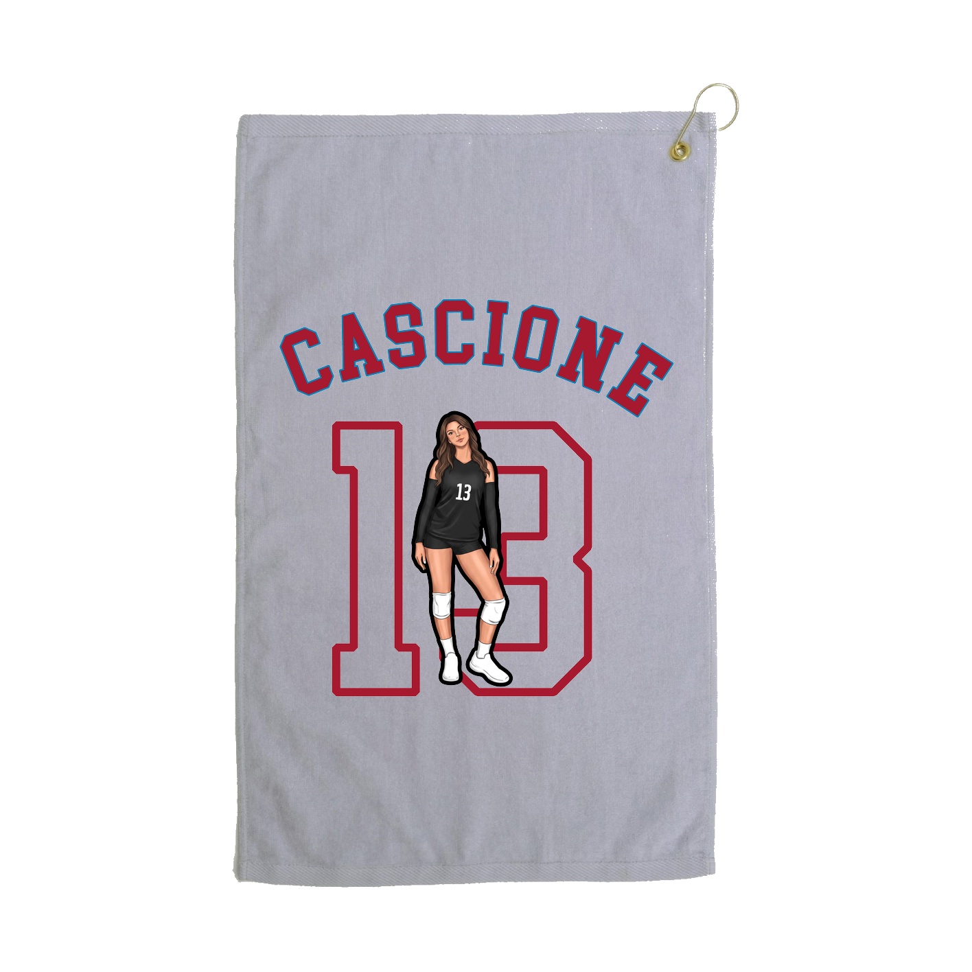 Golf Towel — Shirsey Arch in Grey