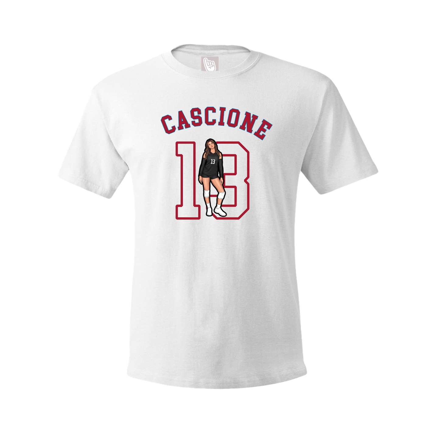 Tee — Shirsey Arch in White