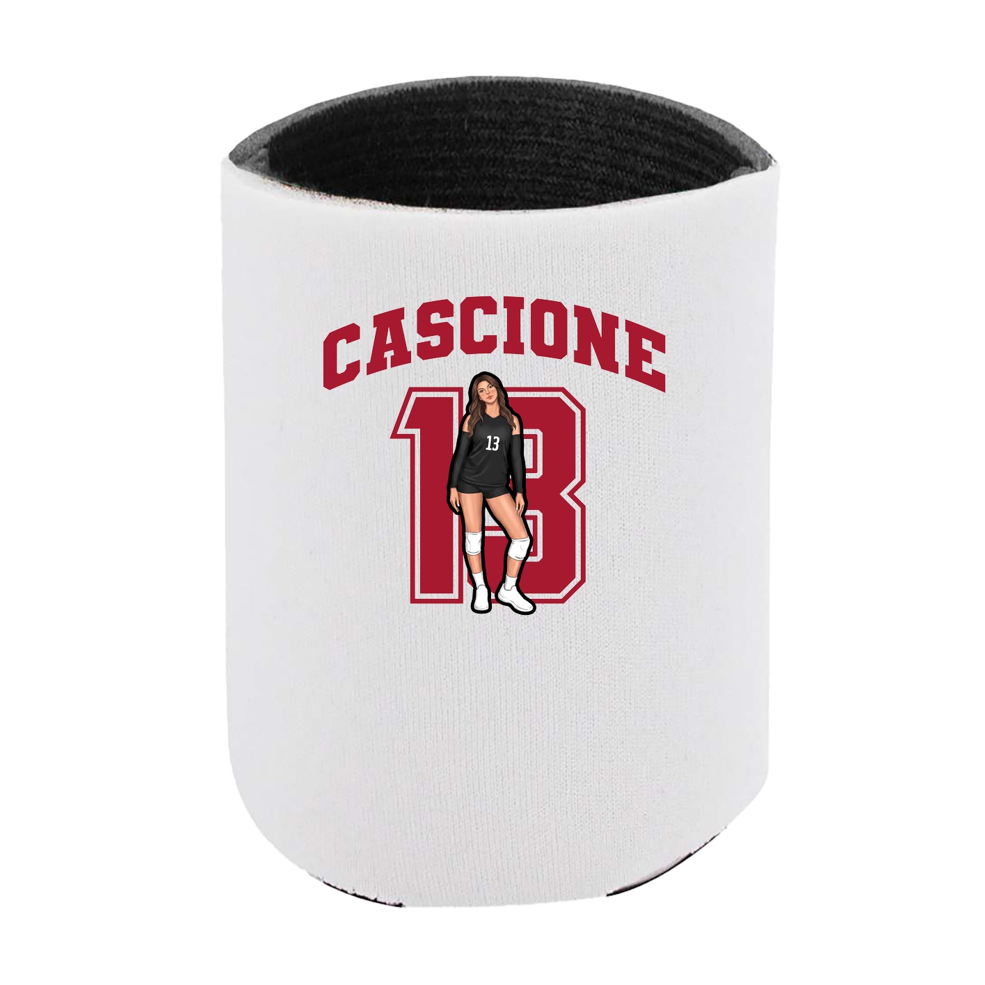 Can Holder — Number in White