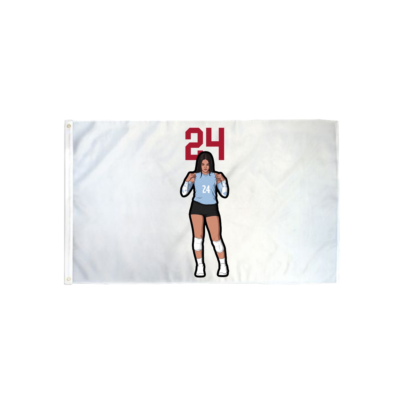 3x5 Flag — Number Top in Classic