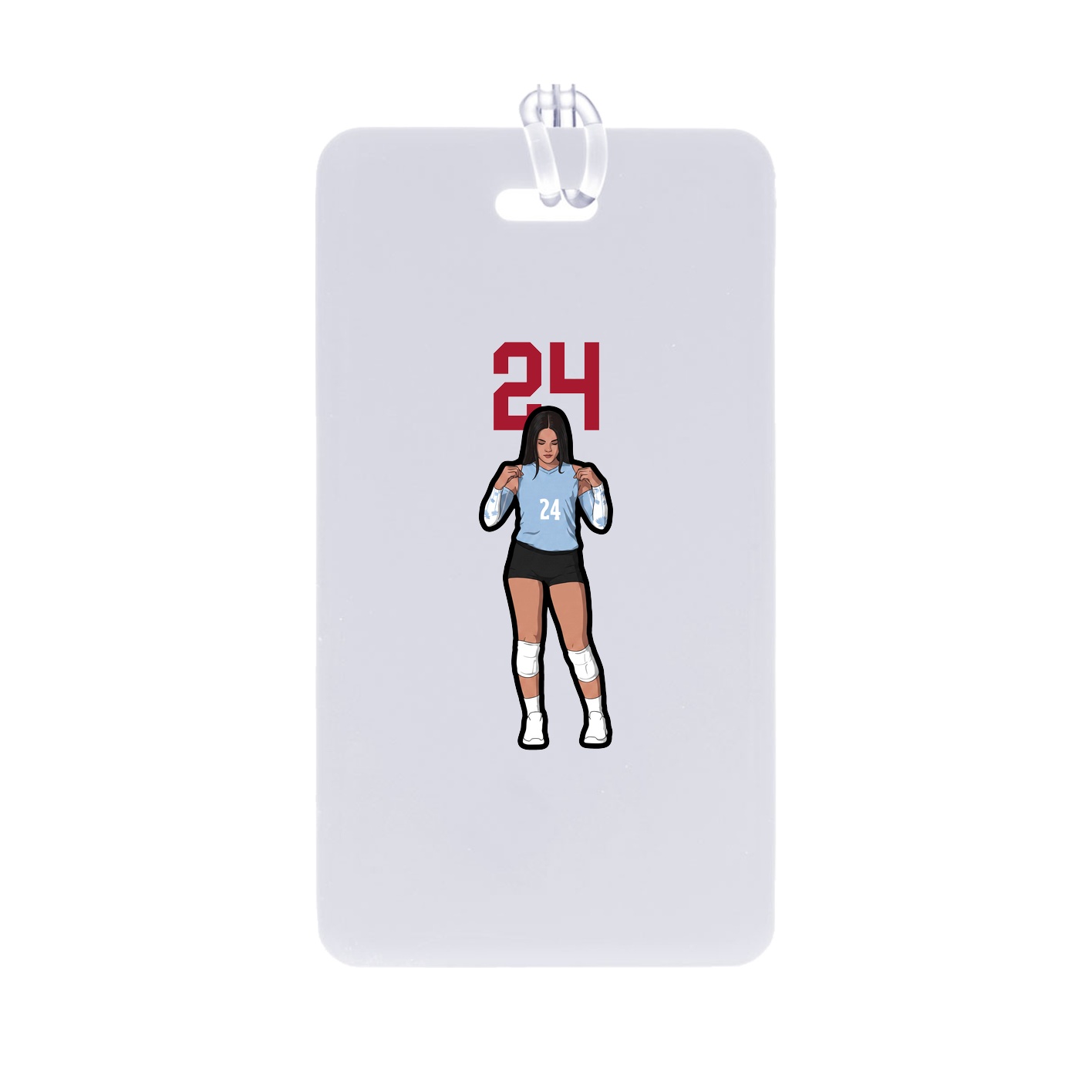 Bag Tag — Number Top in Classic