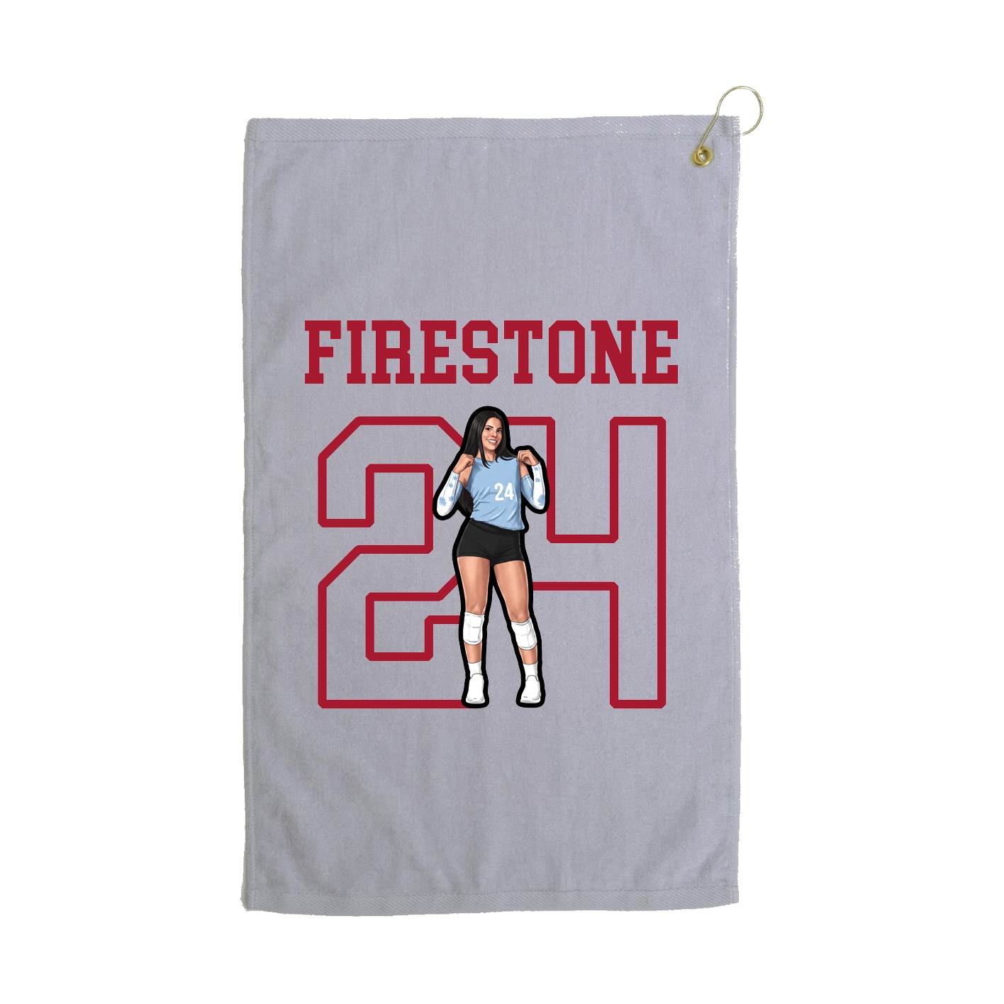 Golf Towel — Shirsey in Grey