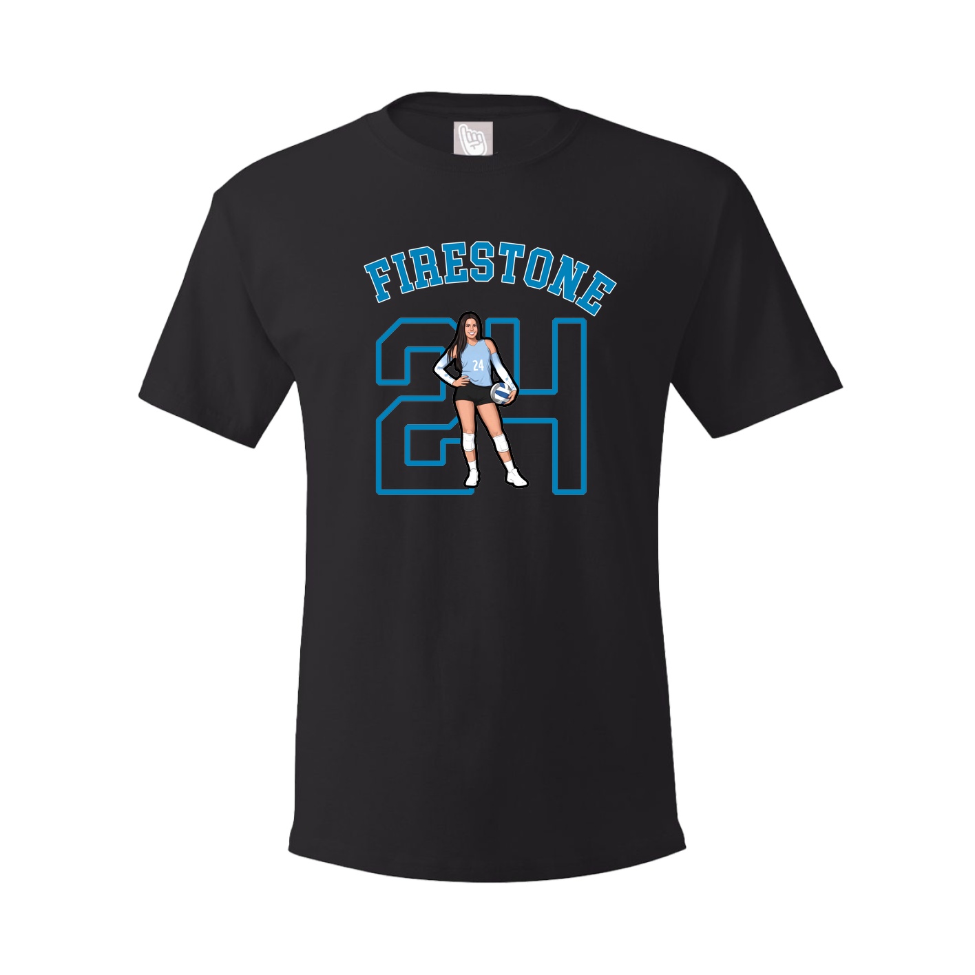 Youth Tee — Shirsey Arch in Black