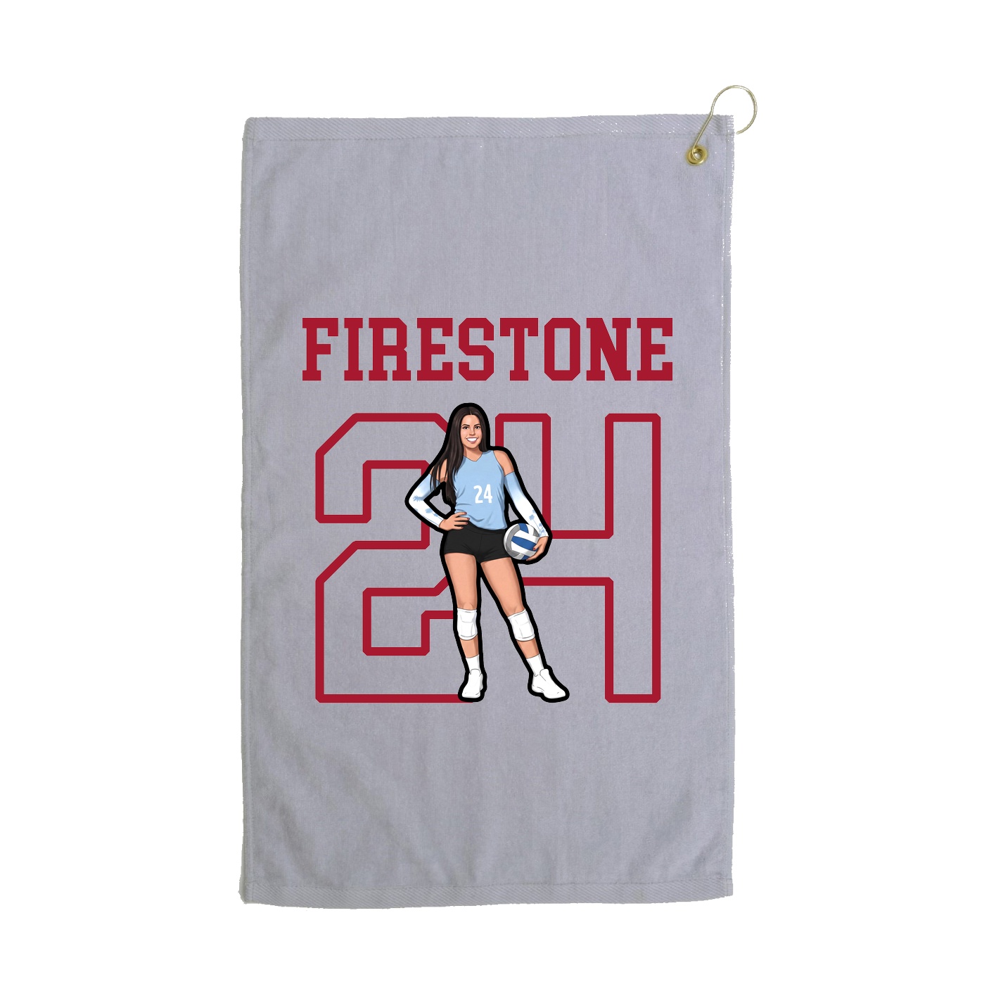 Golf Towel — Shirsey in Grey