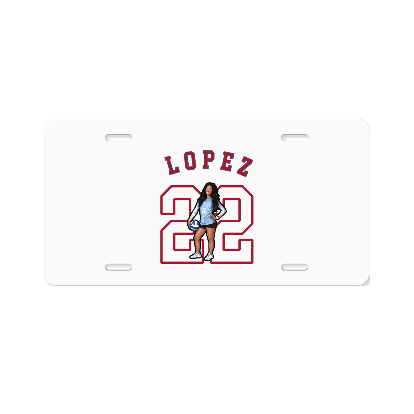 License Plate — Shirsey Arch in Classic