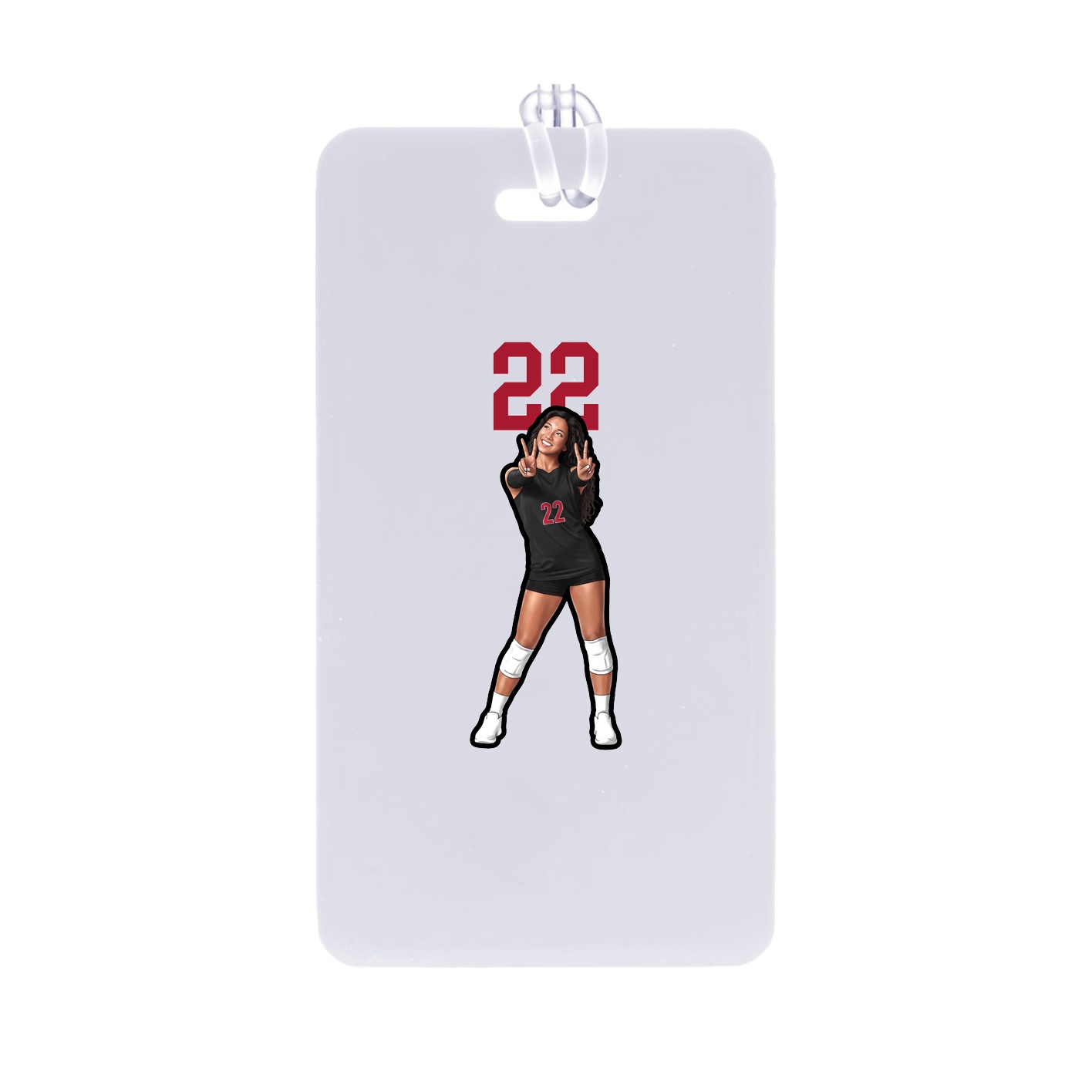 Bag Tag — Number Top in Classic
