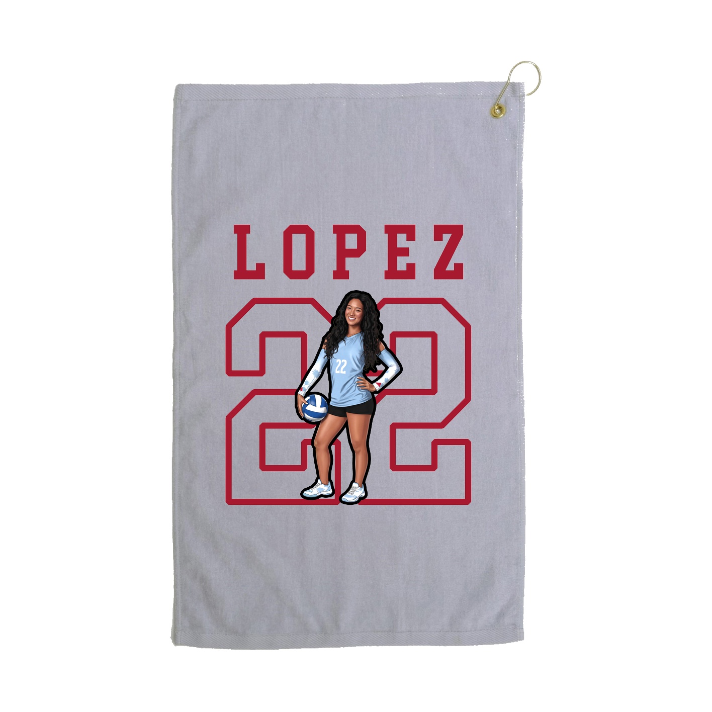 Golf Towel — Shirsey in Grey
