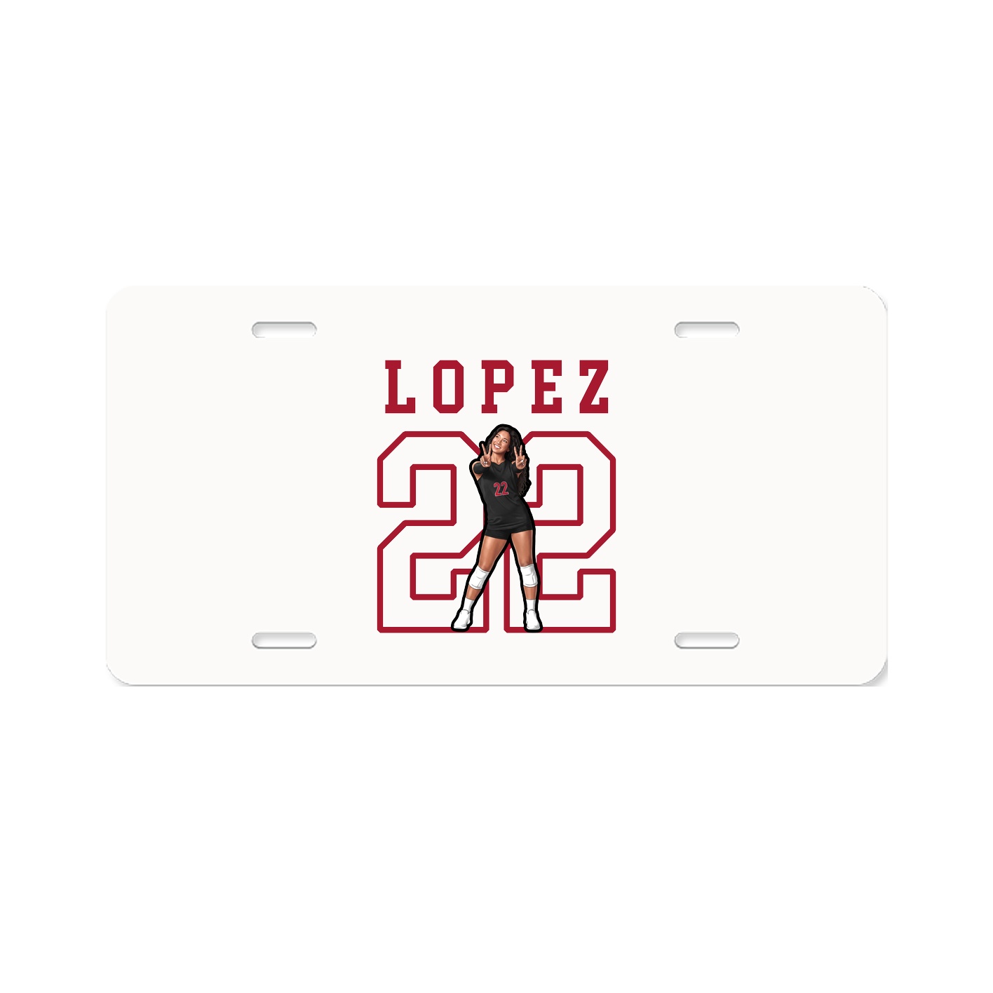 License Plate — Shirsey in Classic
