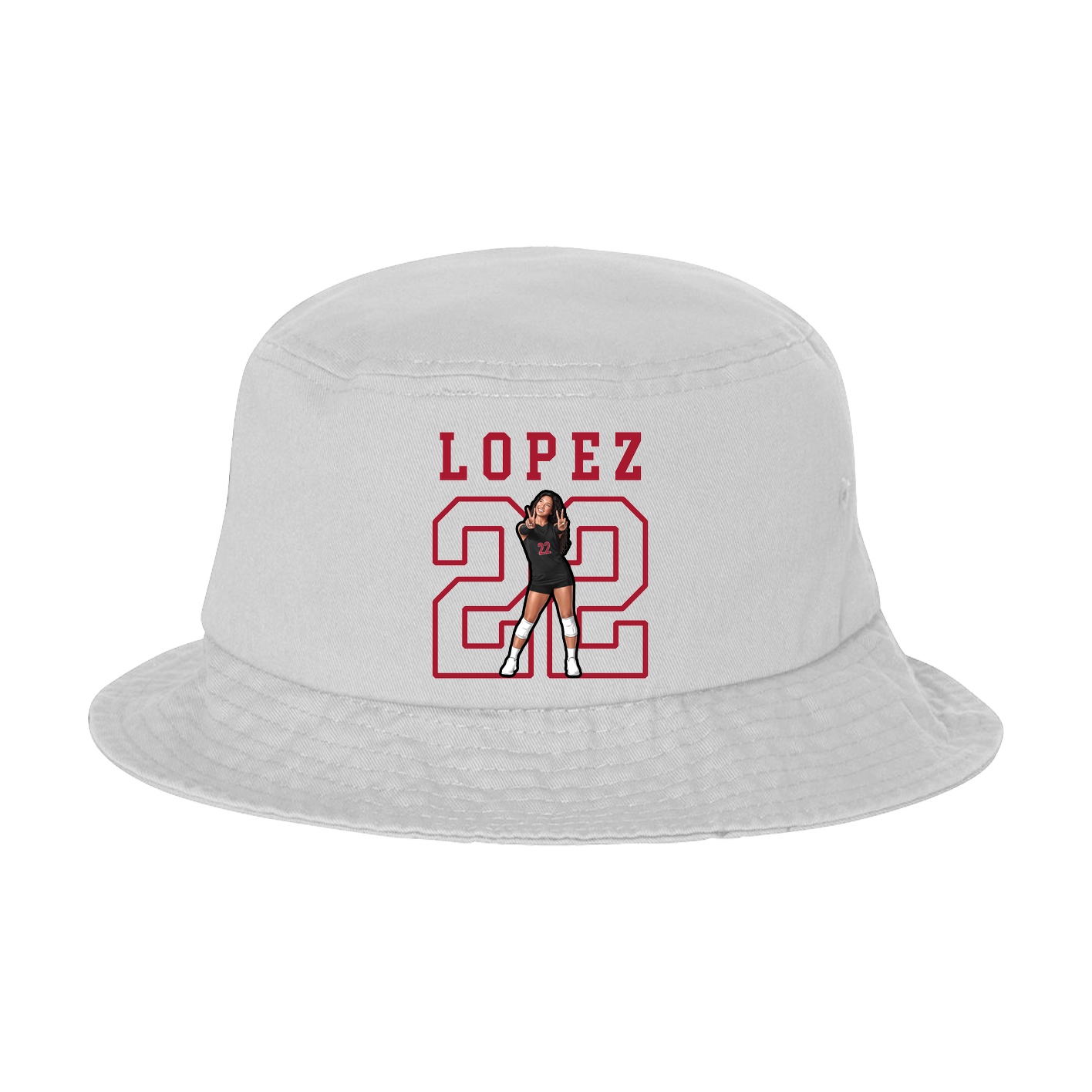 Bucket Cap — Shirsey in White