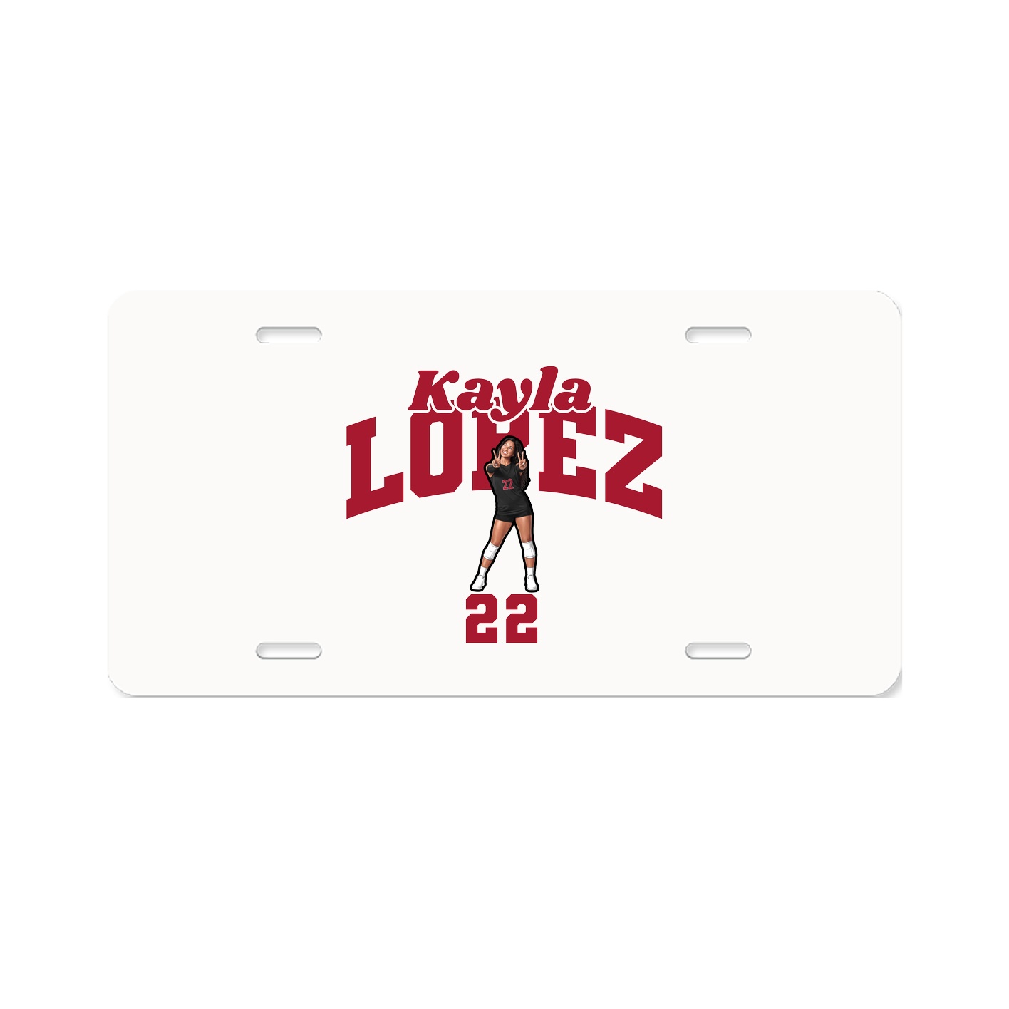 License Plate — Signature Arch in Classic
