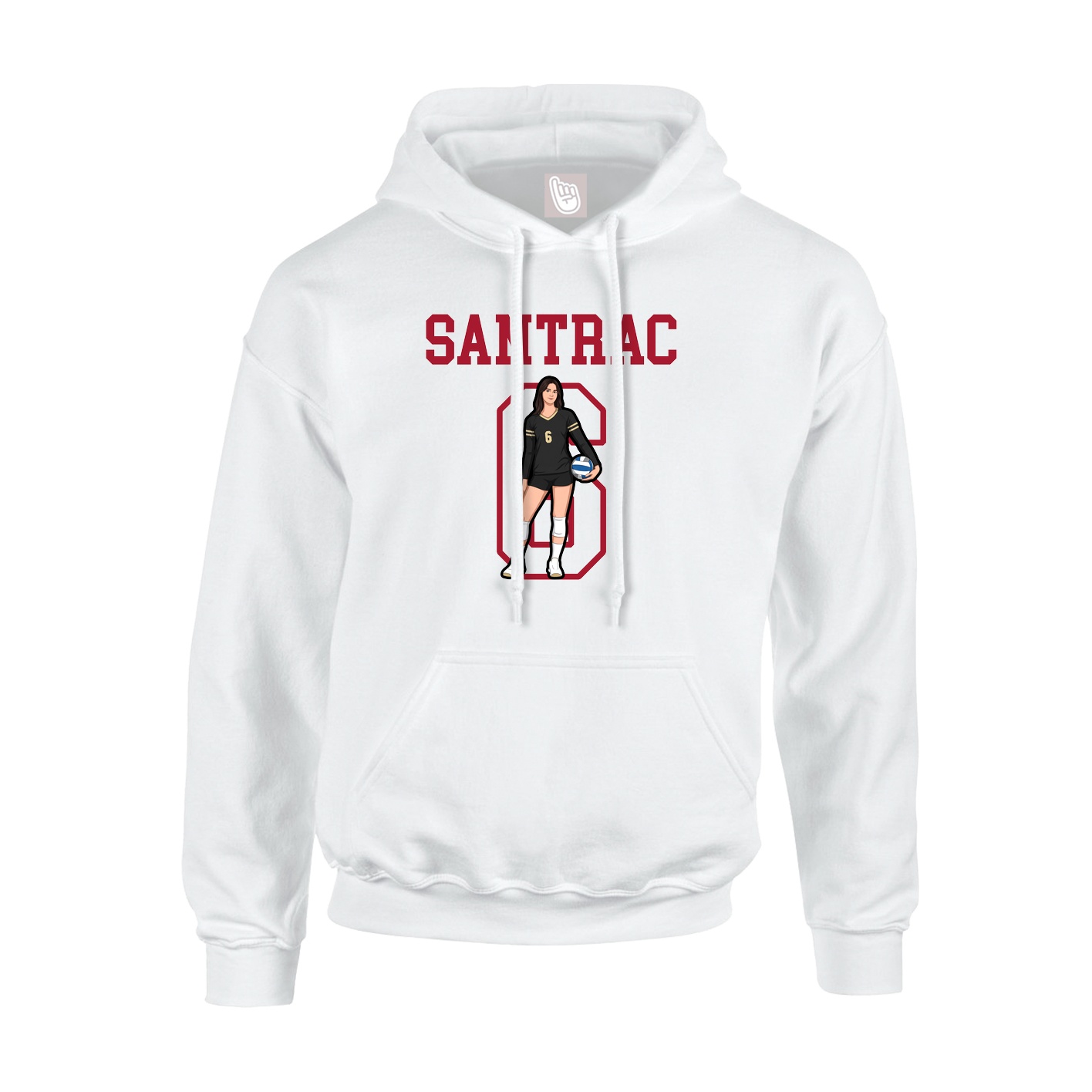 Youth Hoodie — Shirsey in White