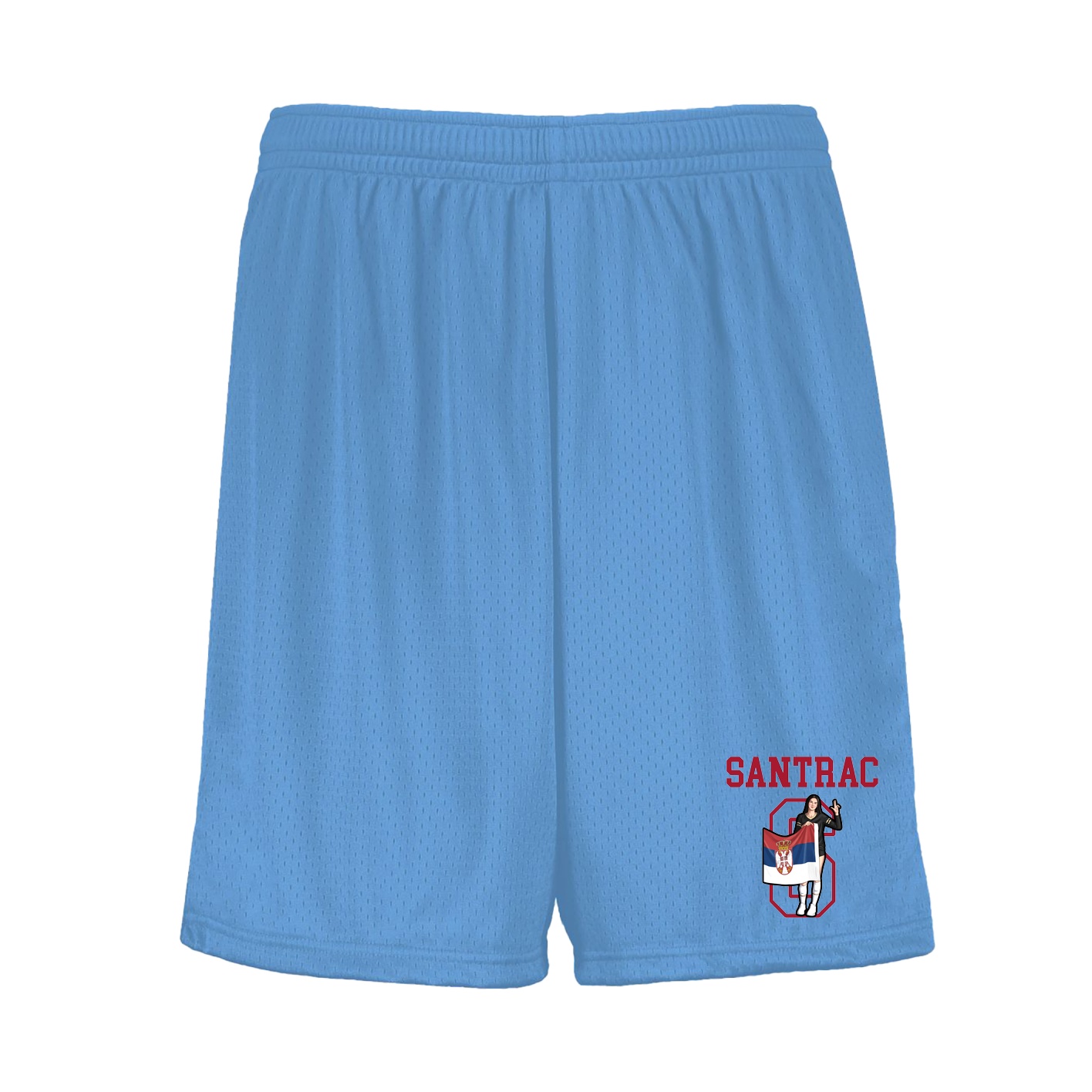 Shorts — Shirsey in Light Blue