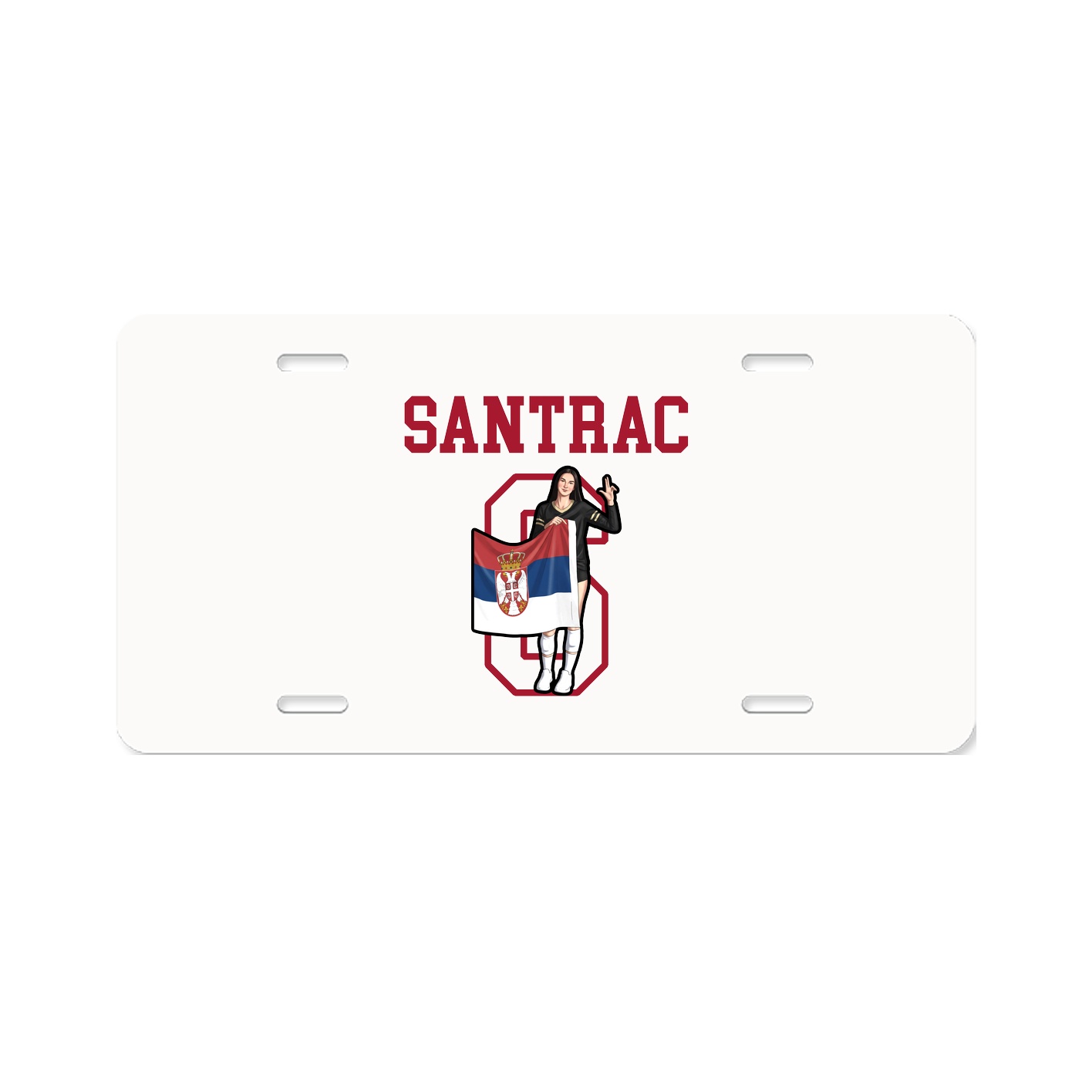 License Plate — Shirsey in Classic