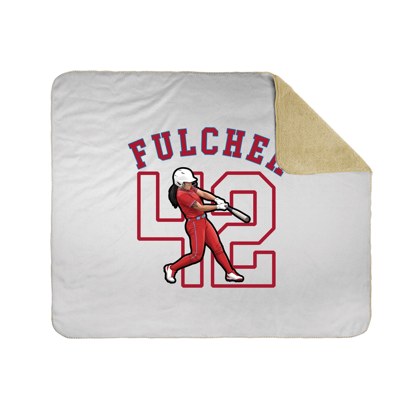 Throw Blanket — Shirsey Arch in White