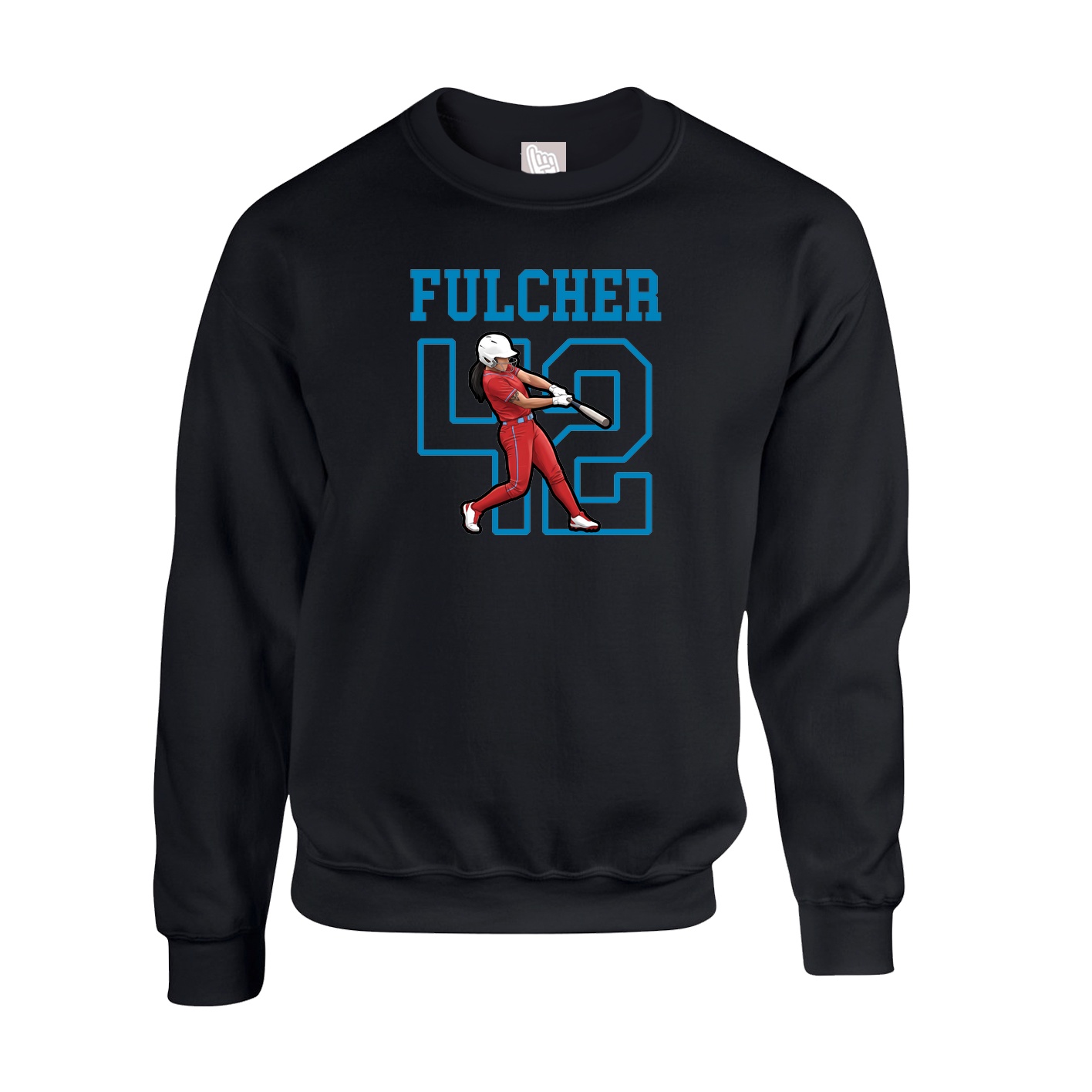 Fleece Crew — Shirsey in Black