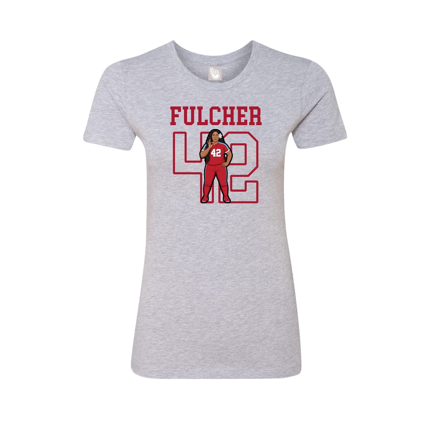Fitted Women's Tee — Shirsey in Grey