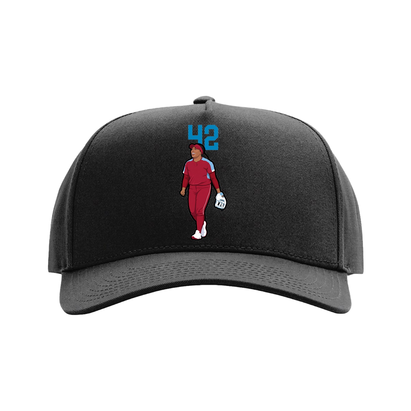 Full Fabric Five-Panel Champ Cap
