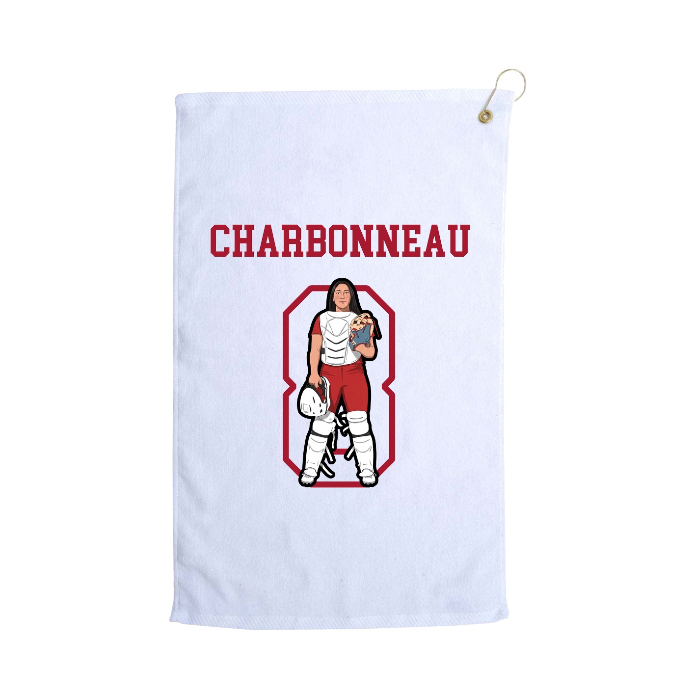 Golf Towel — Shirsey in White