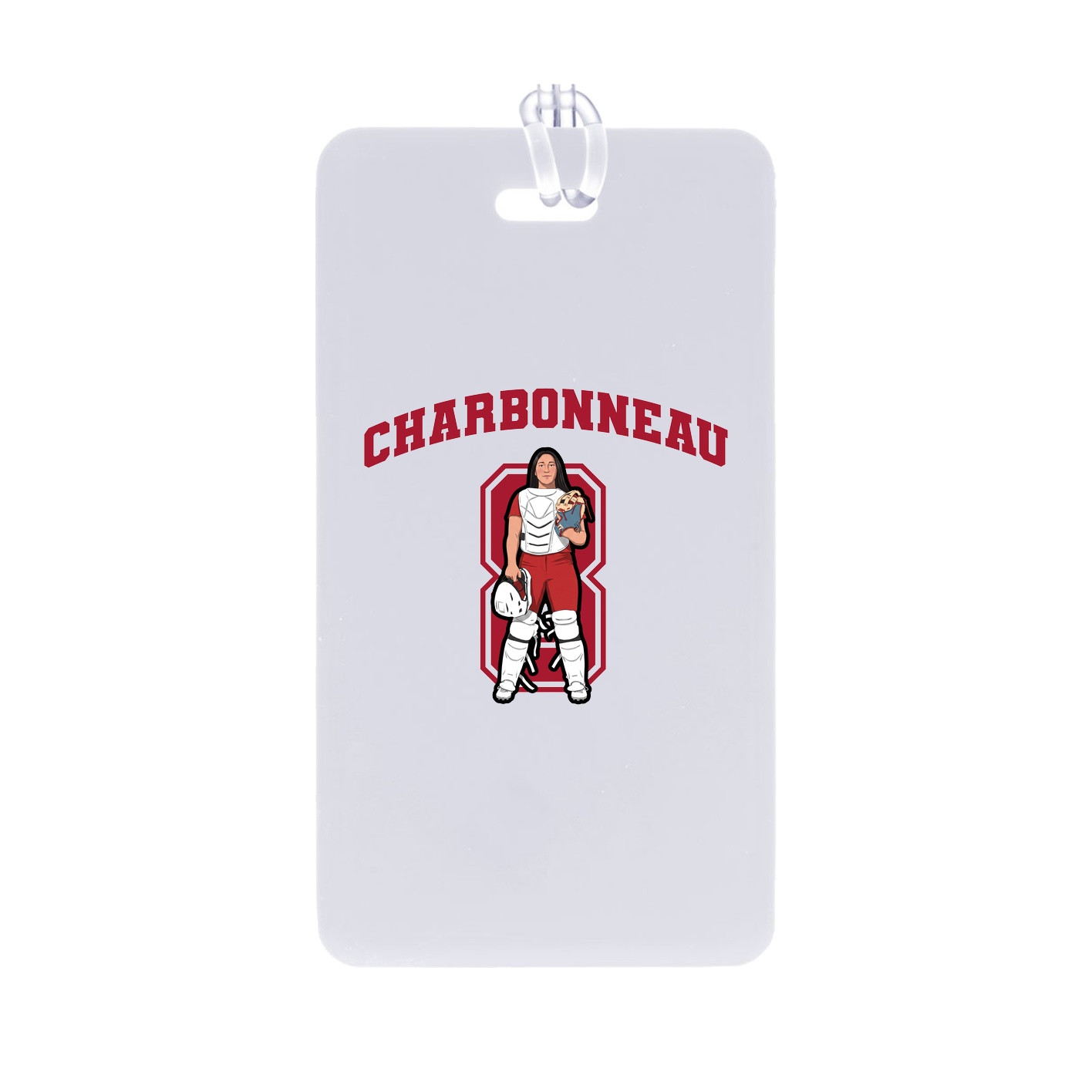 Bag Tag — Number in Classic