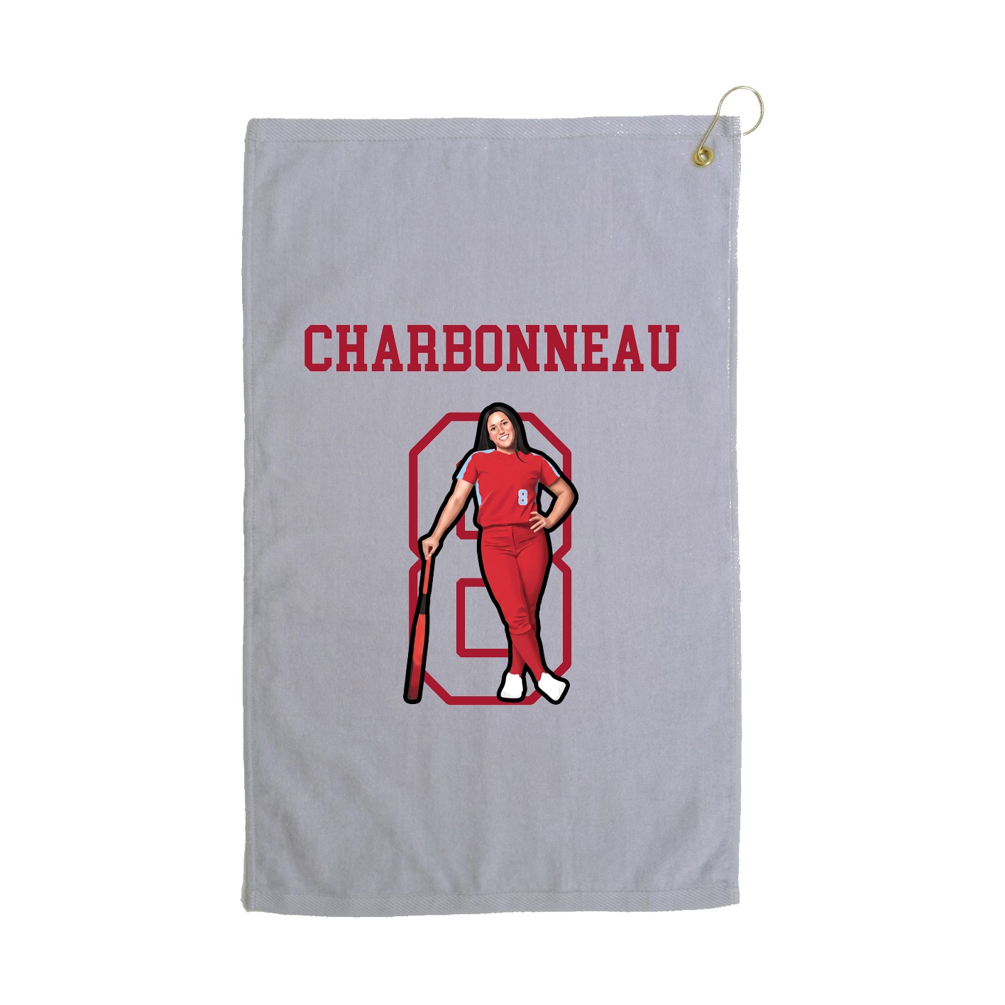 Golf Towel — Shirsey in Grey