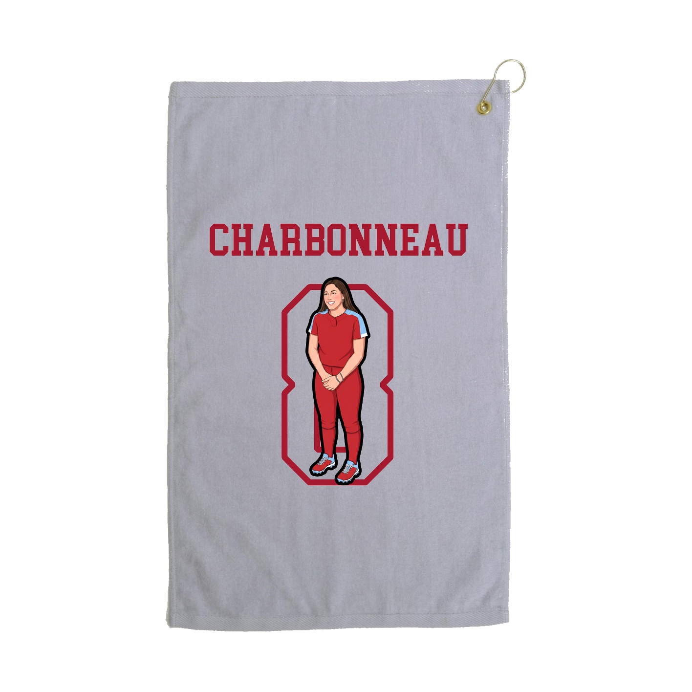 Golf Towel — Shirsey in Grey