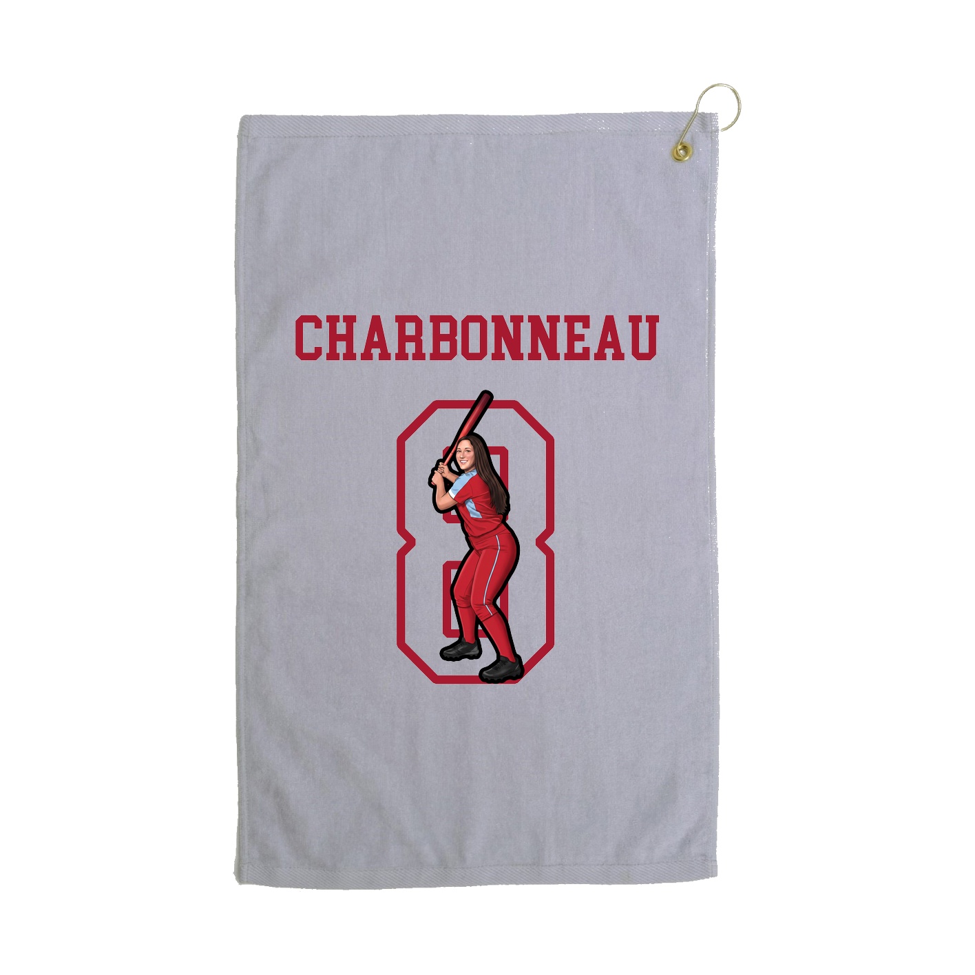 Golf Towel — Shirsey in Grey