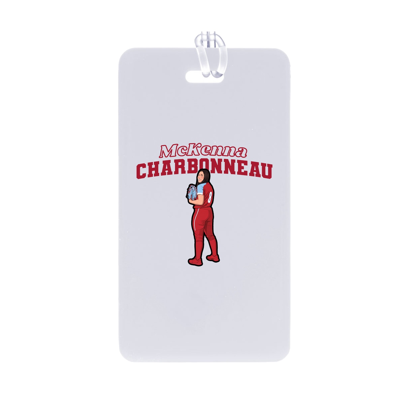 Bag Tag — Name Arch in Classic