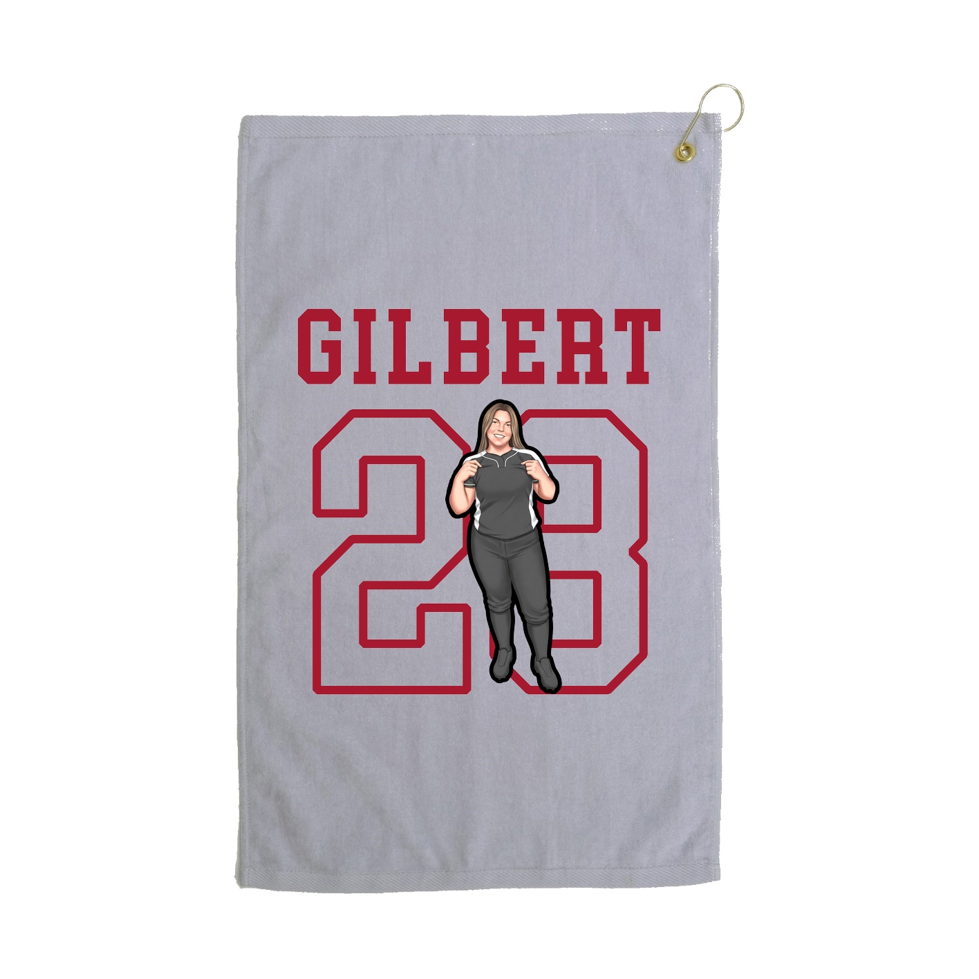 Golf Towel — Shirsey in Grey