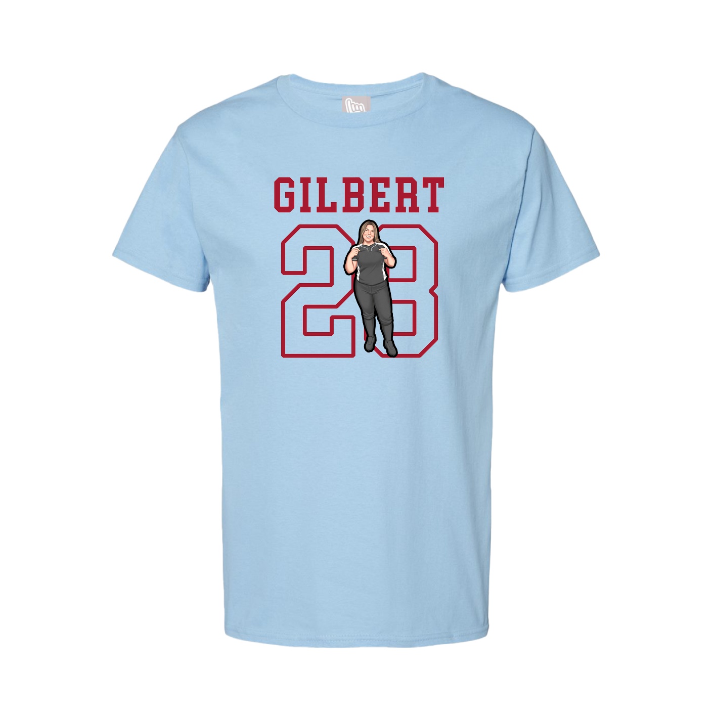 Youth Tee — Shirsey in Light Blue