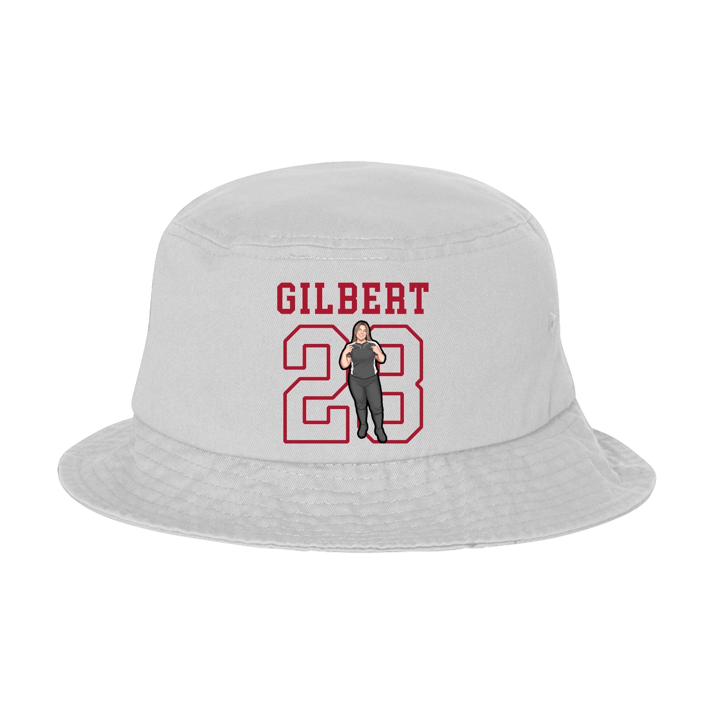 Bucket Cap — Shirsey in White