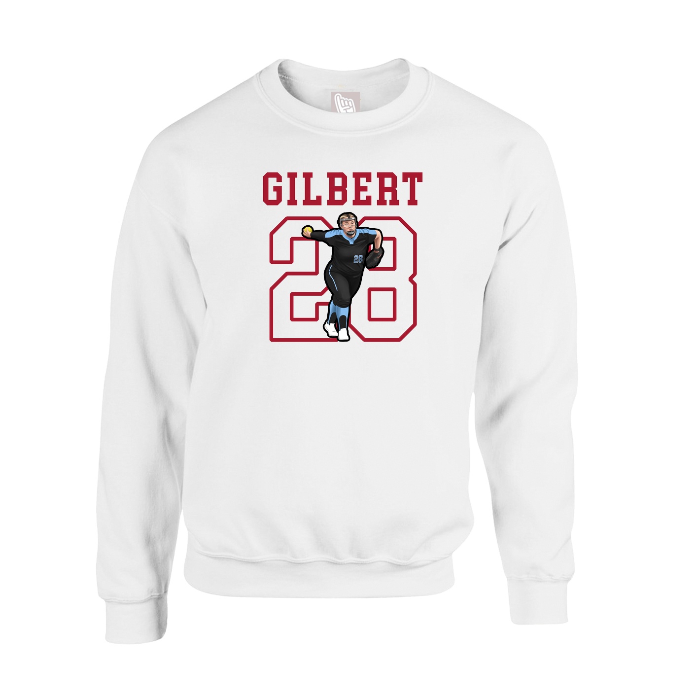 Fleece Crew — Shirsey in White