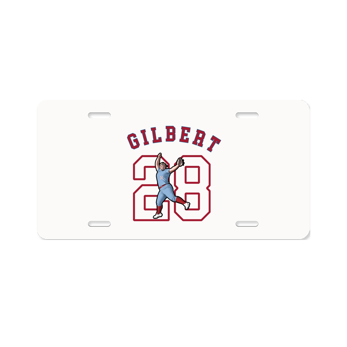 License Plate — Shirsey Arch in Classic