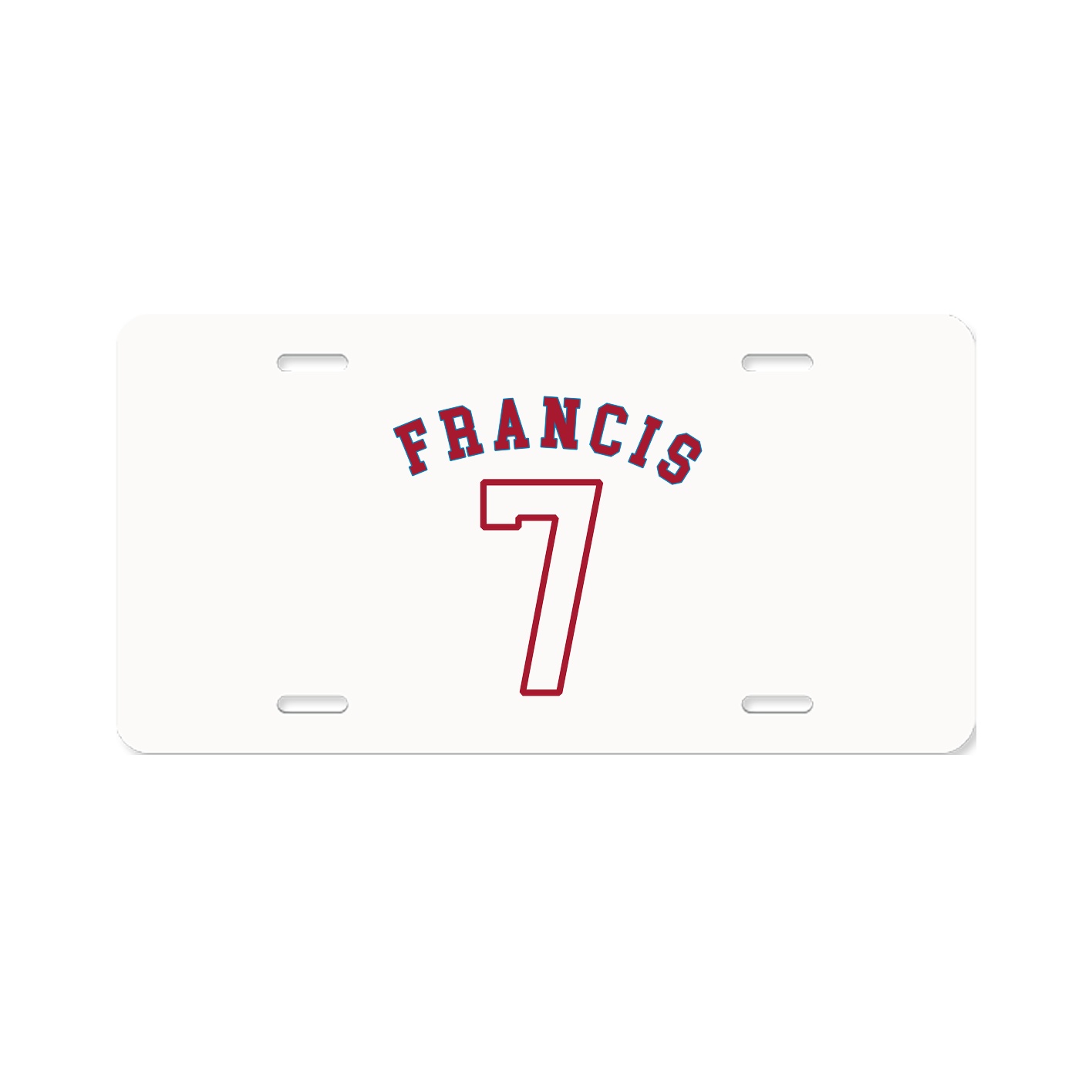 License Plate — Shirsey Arch in Classic