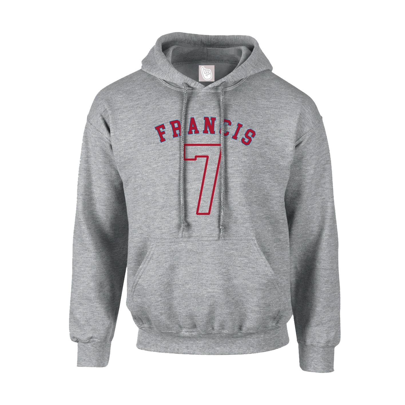 Youth Hoodie — Shirsey Arch in Grey