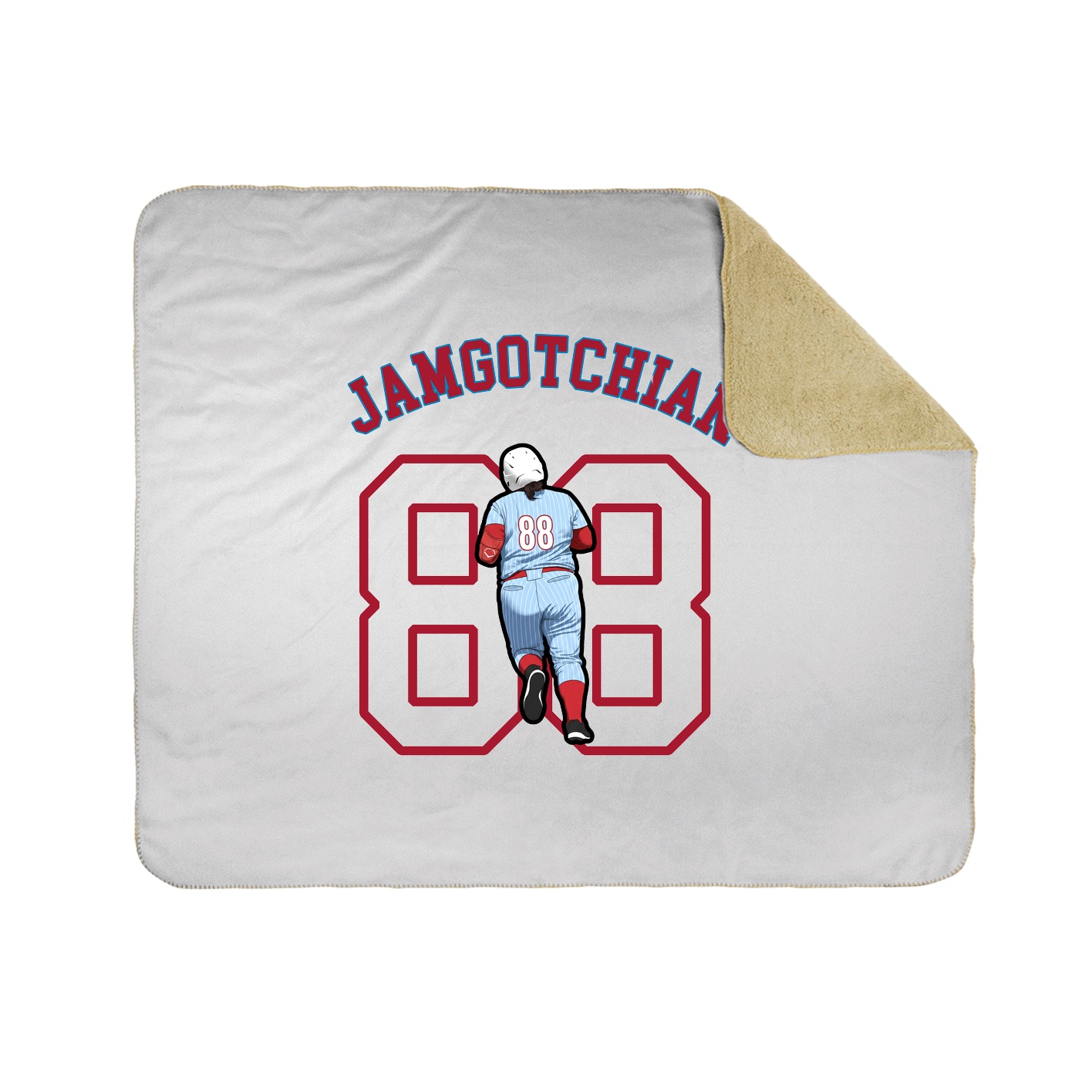 Throw Blanket — Shirsey Arch in White