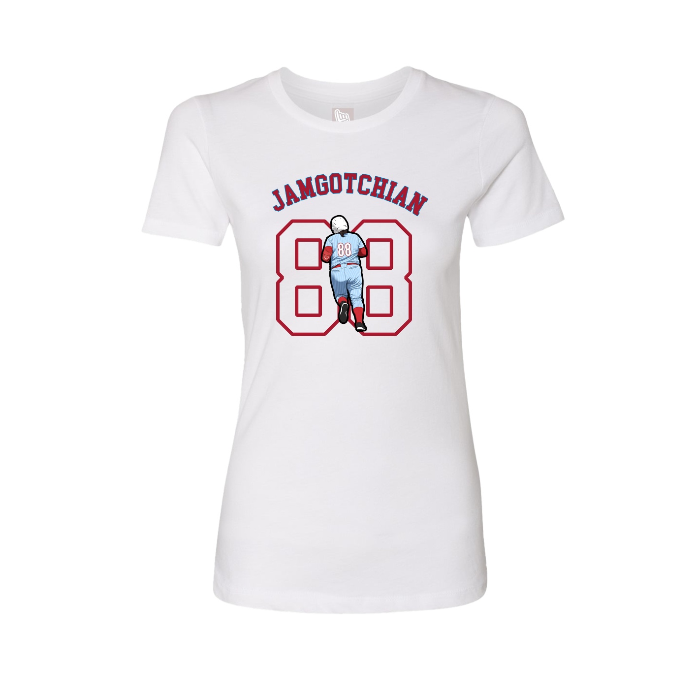 Womens Tee — Shirsey Arch in White