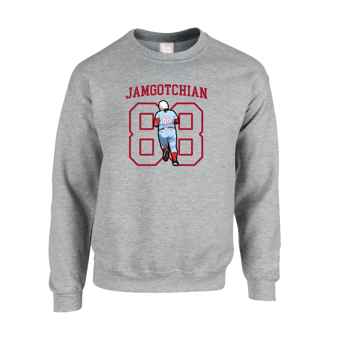 Fleece Crew — Shirsey in Grey