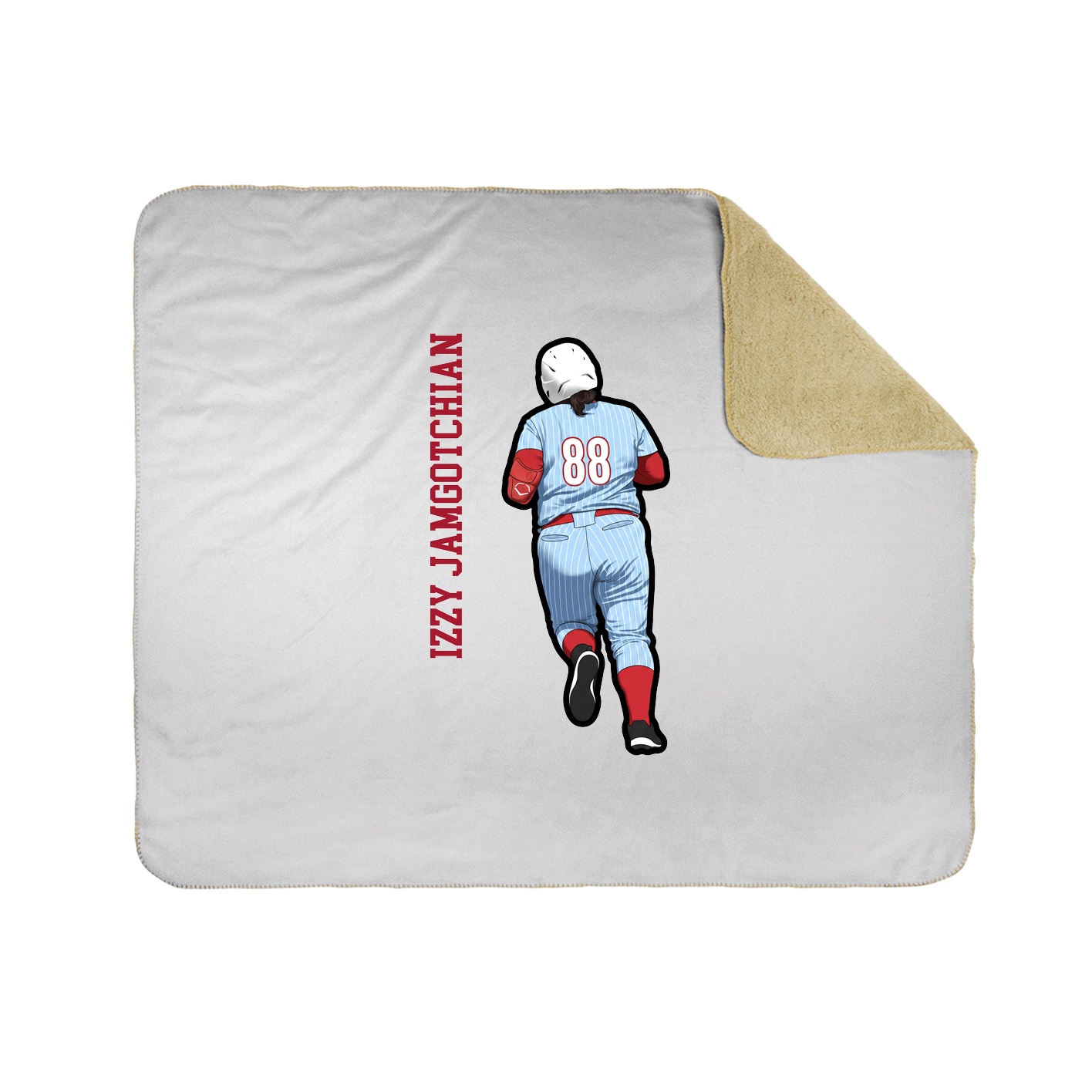 50x60 Sherpa Lined Throw Blanket