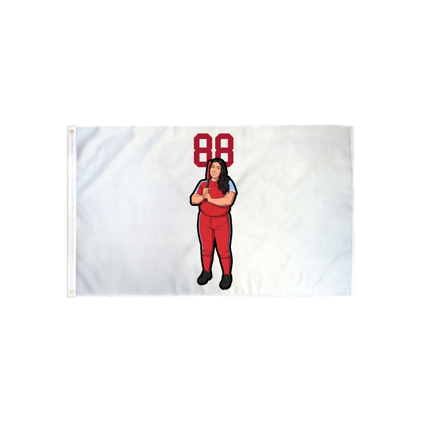 3x5 Flag — Number Top in Classic