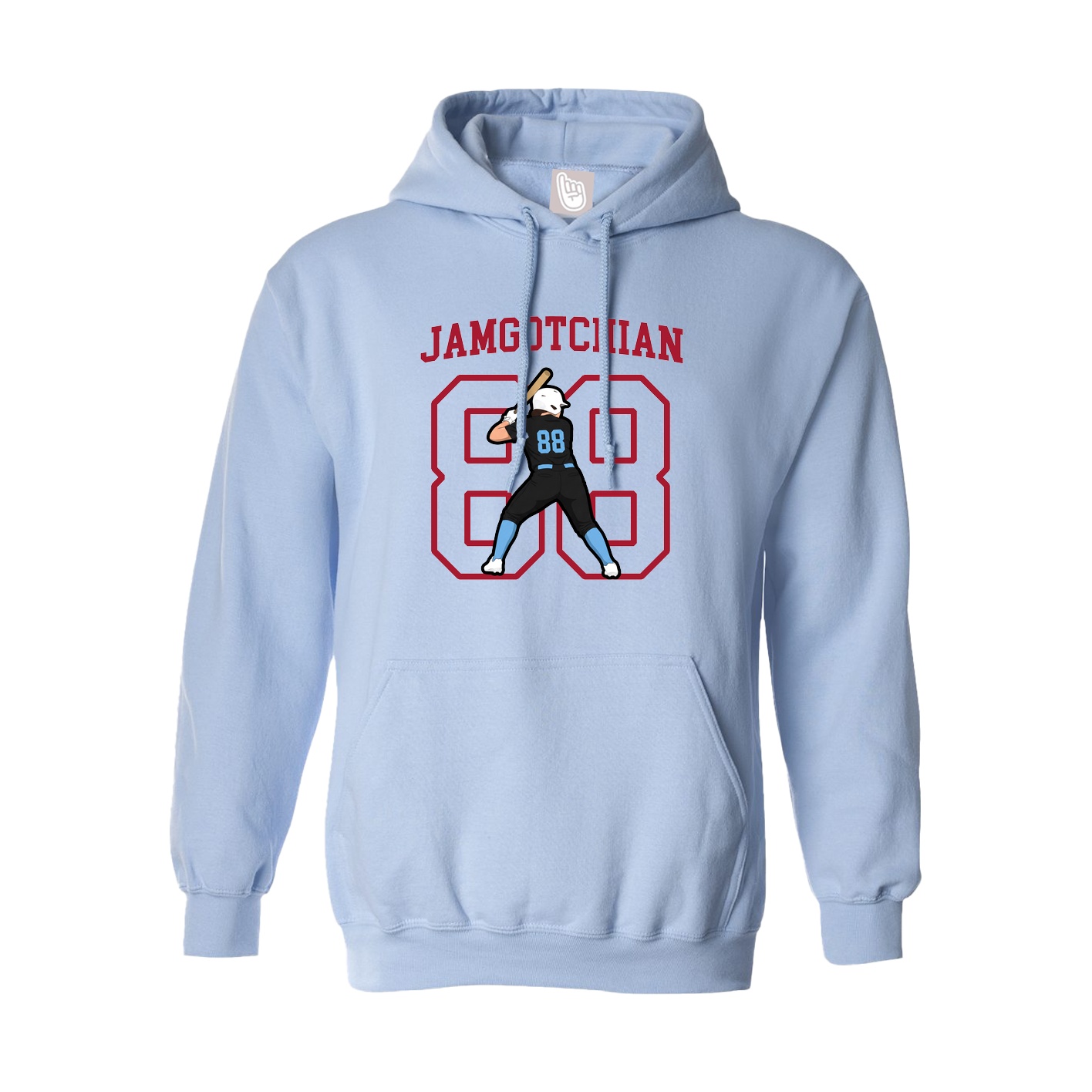 Hoodie — Shirsey in Light Blue