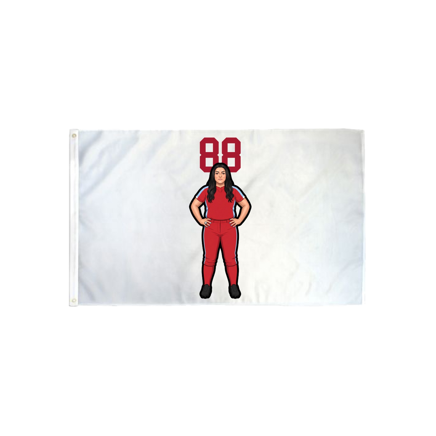 3x5 Flag — Number Top in Classic